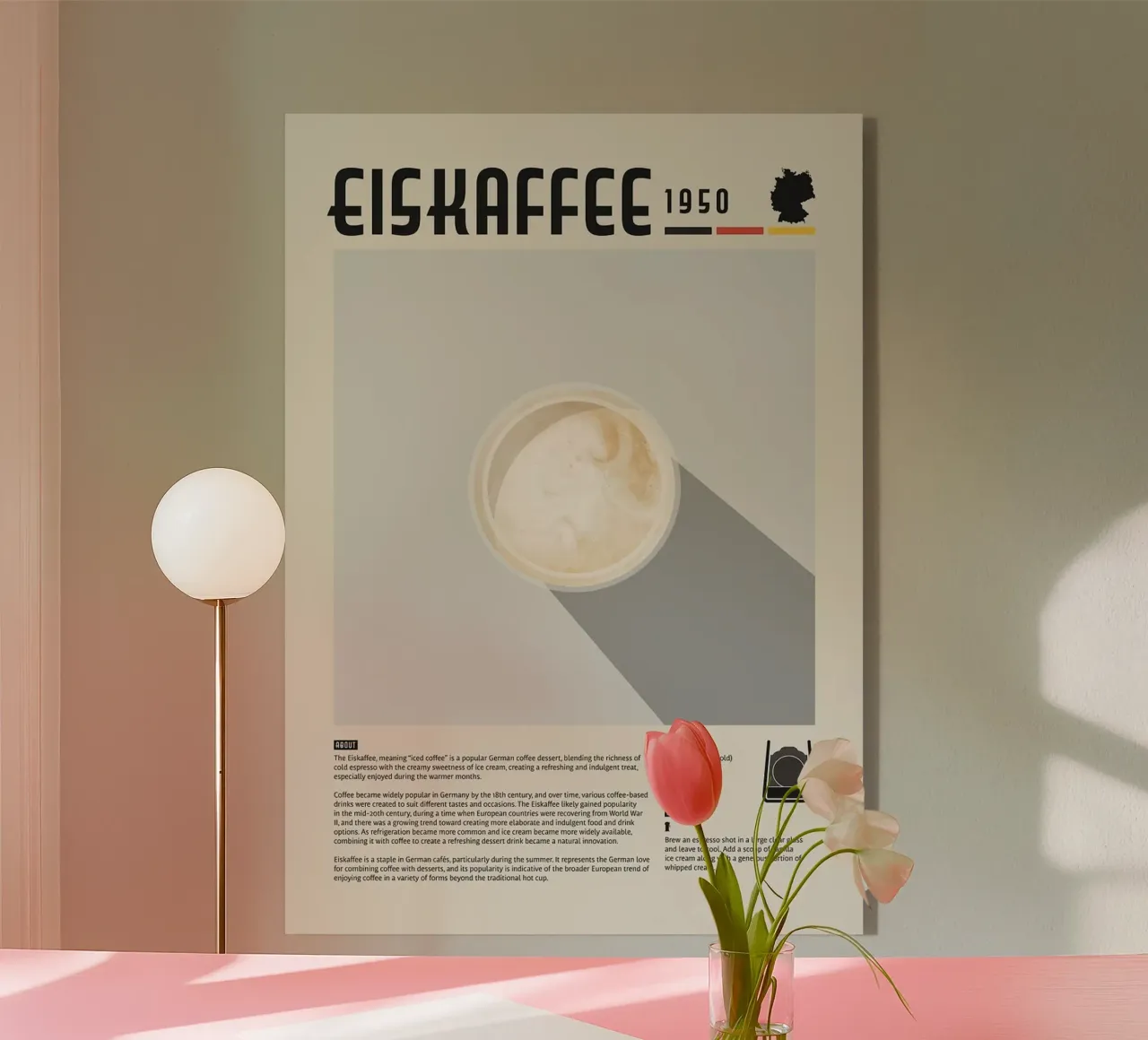 Eiskaffee Acryl-Glas von John C Labut