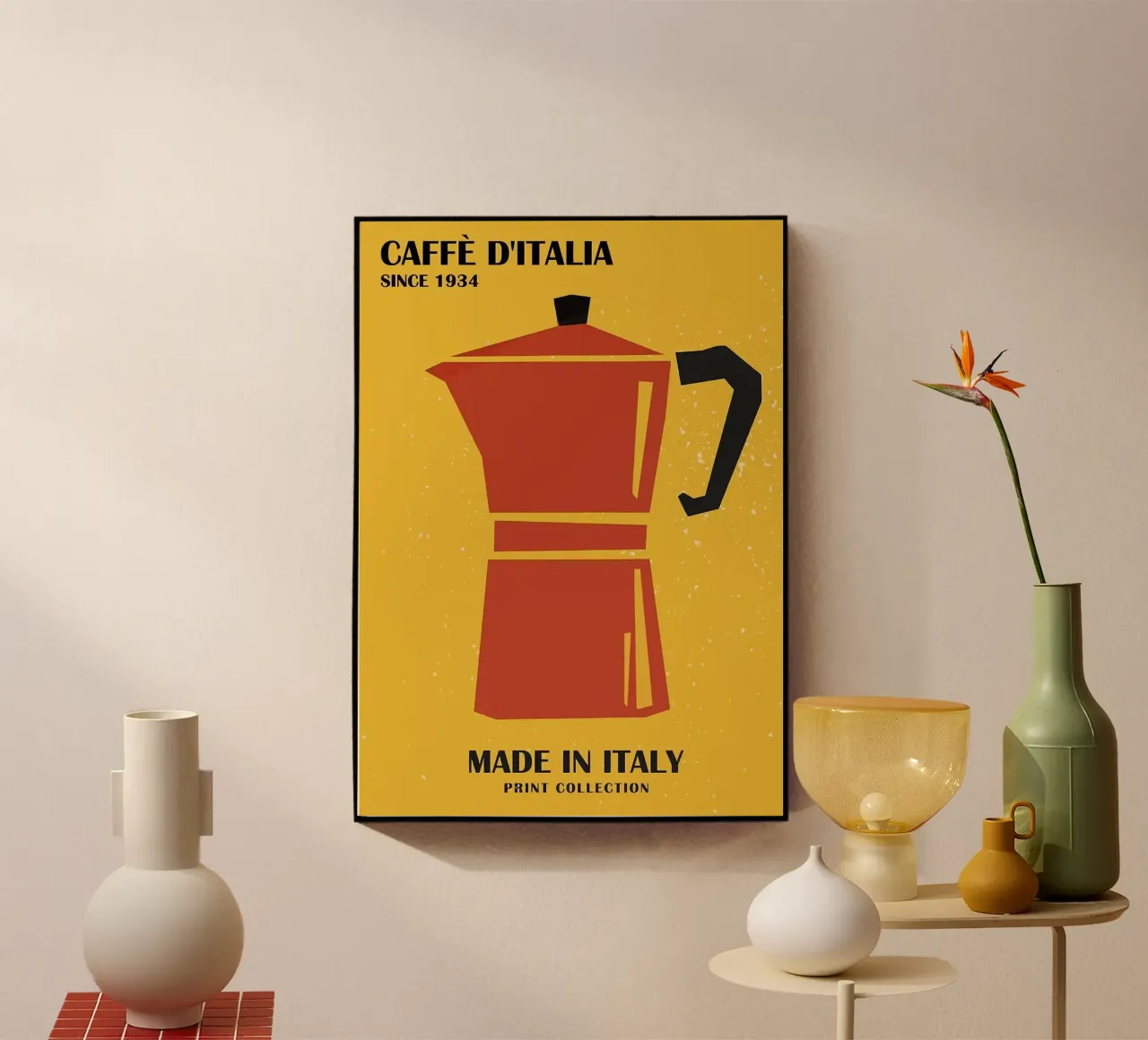 macchina da caffè plexiglass da John C Labut