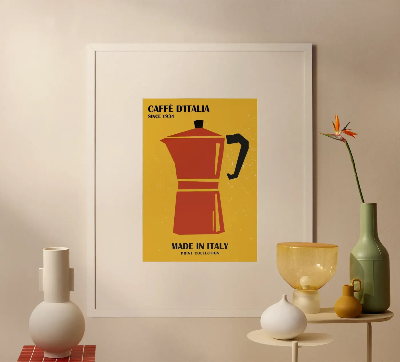 coffee maker poster da John C Labut