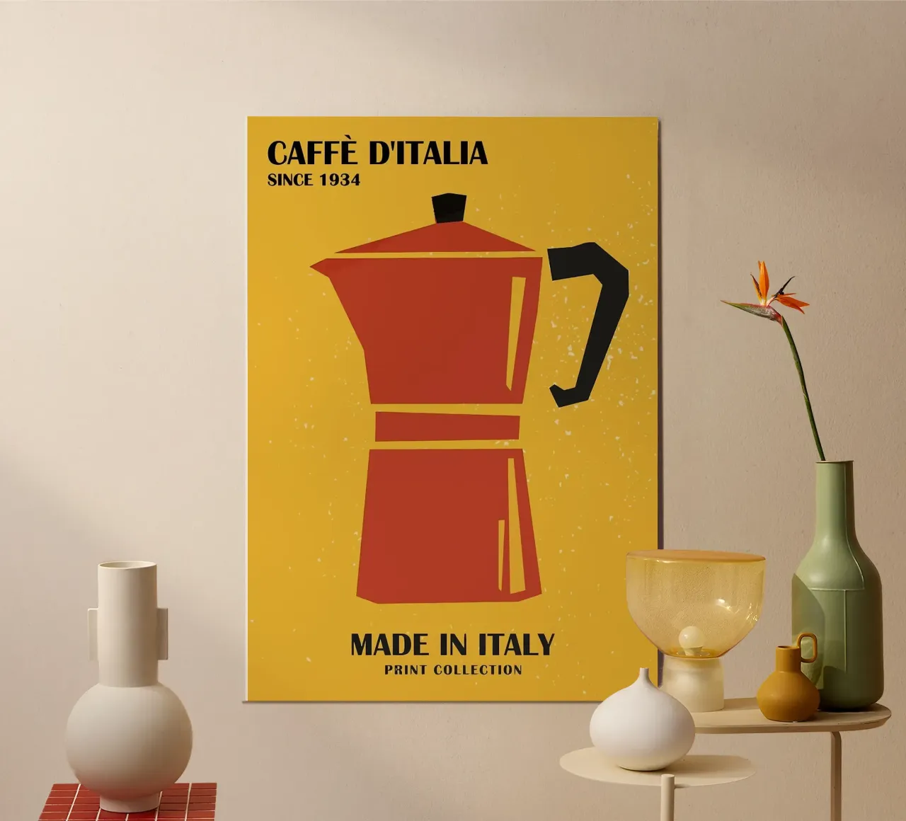 coffee maker poster da John C Labut