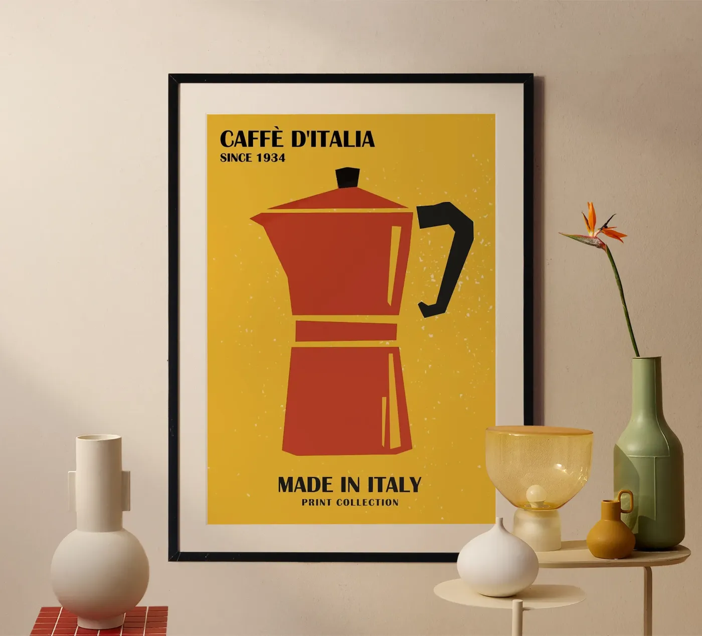 coffee maker poster da John C Labut