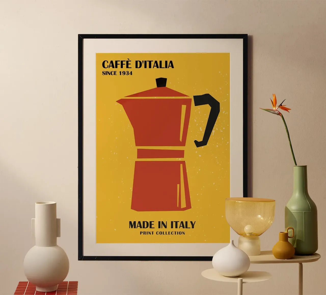 coffee maker poster da John C Labut
