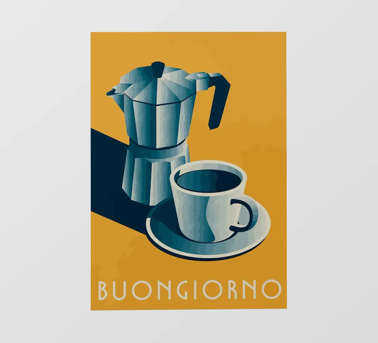 macchina per espresso telo in pvc da John C Labut