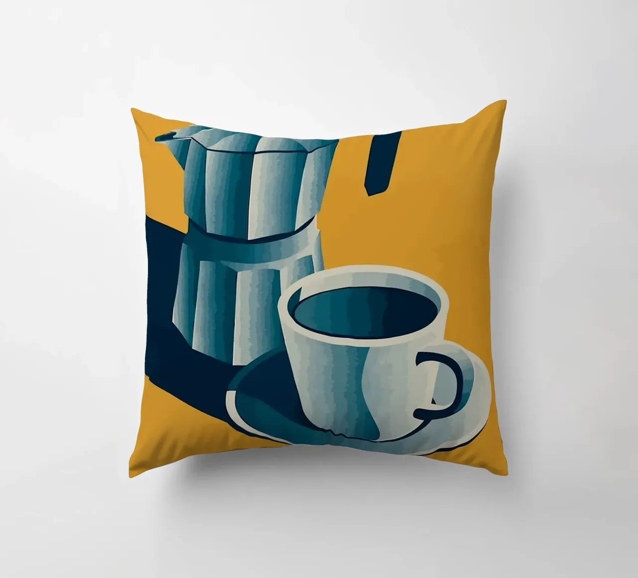 macchina per espresso cuscino da John C Labut