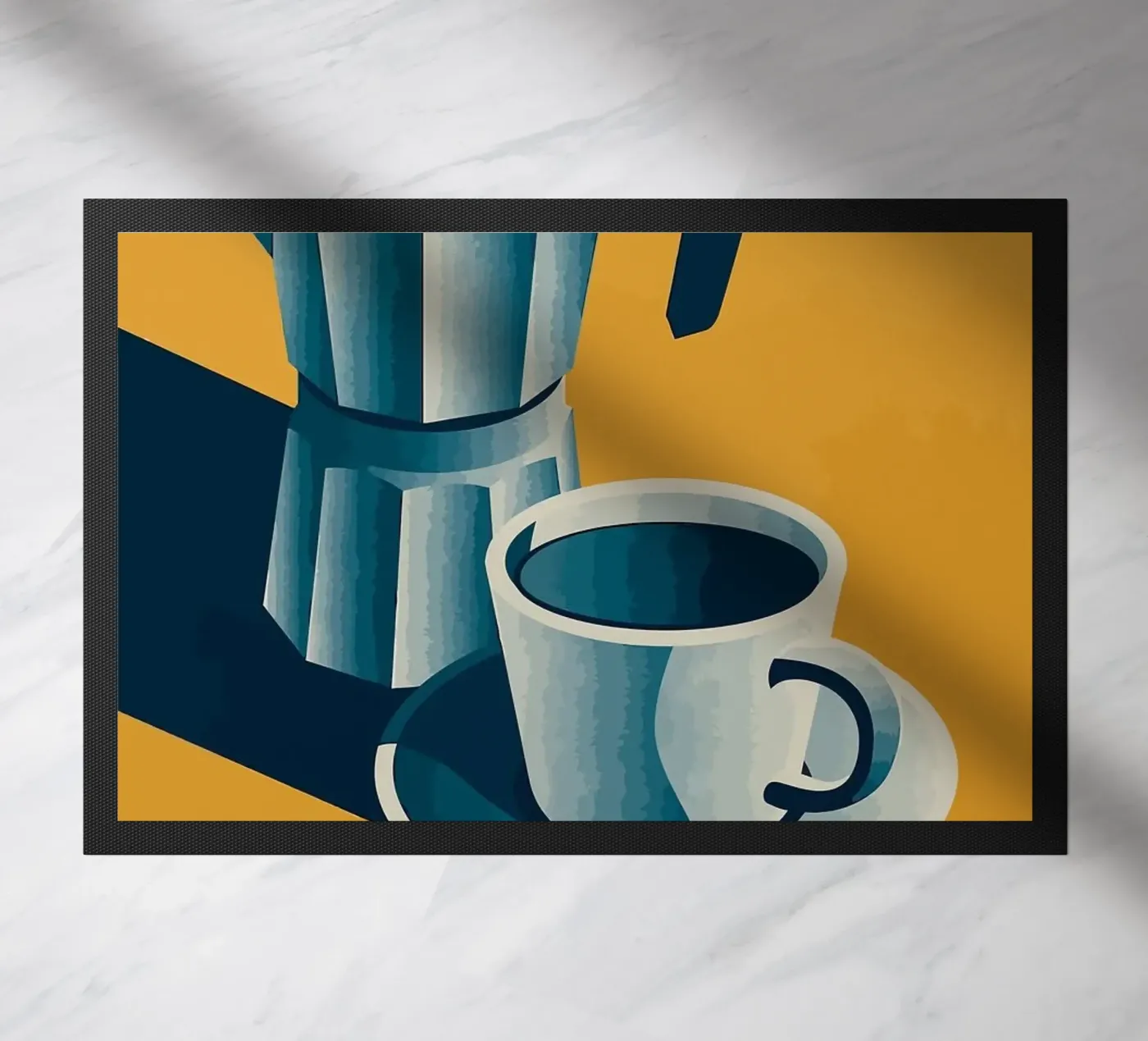 espresso maker Fußmatte von John C Labut