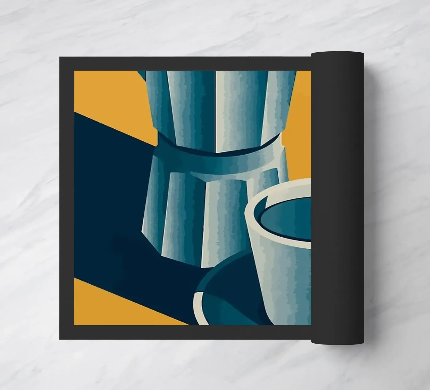 espresso maker Fußmatte von John C Labut