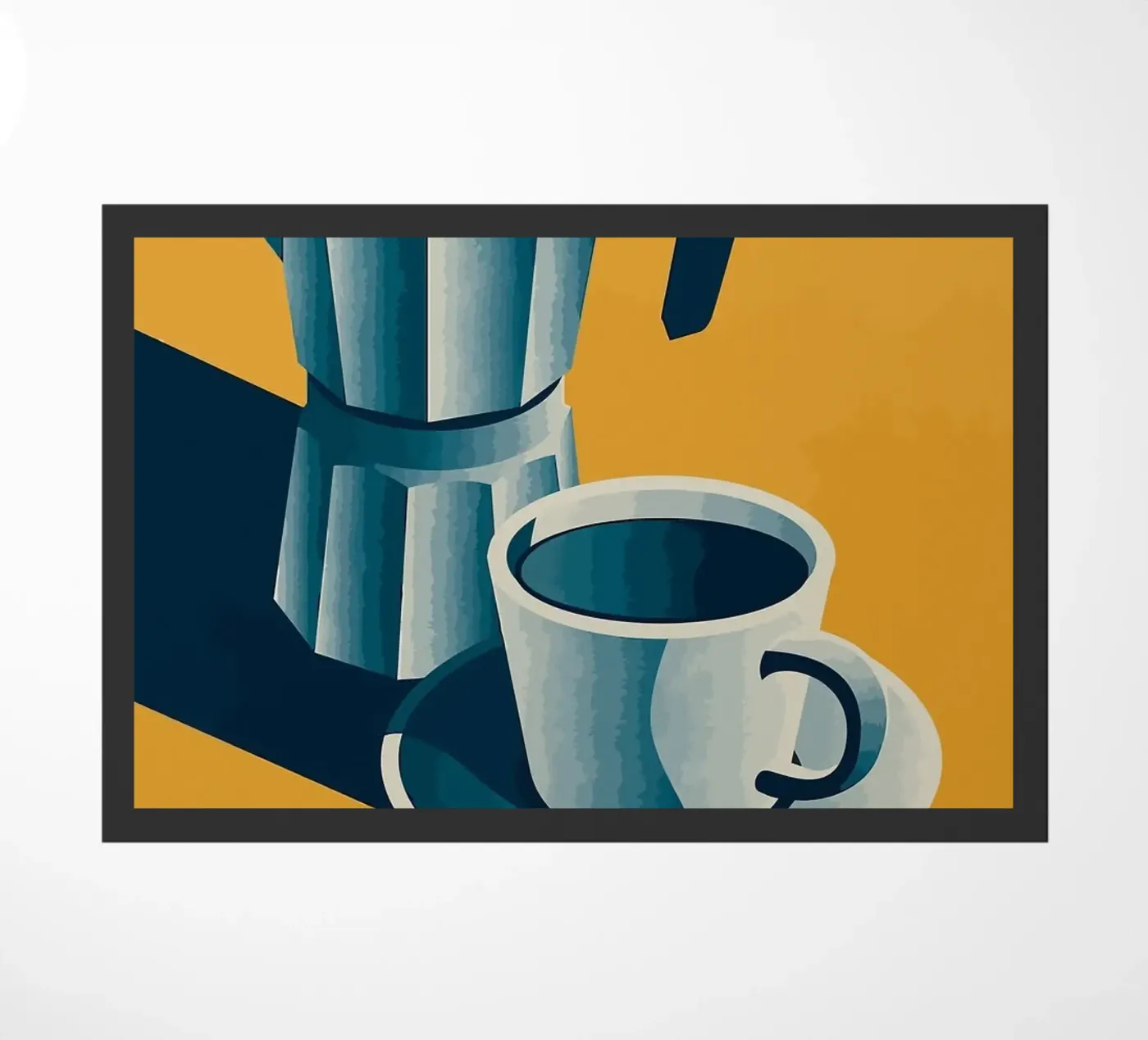 espresso maker Fußmatte von John C Labut