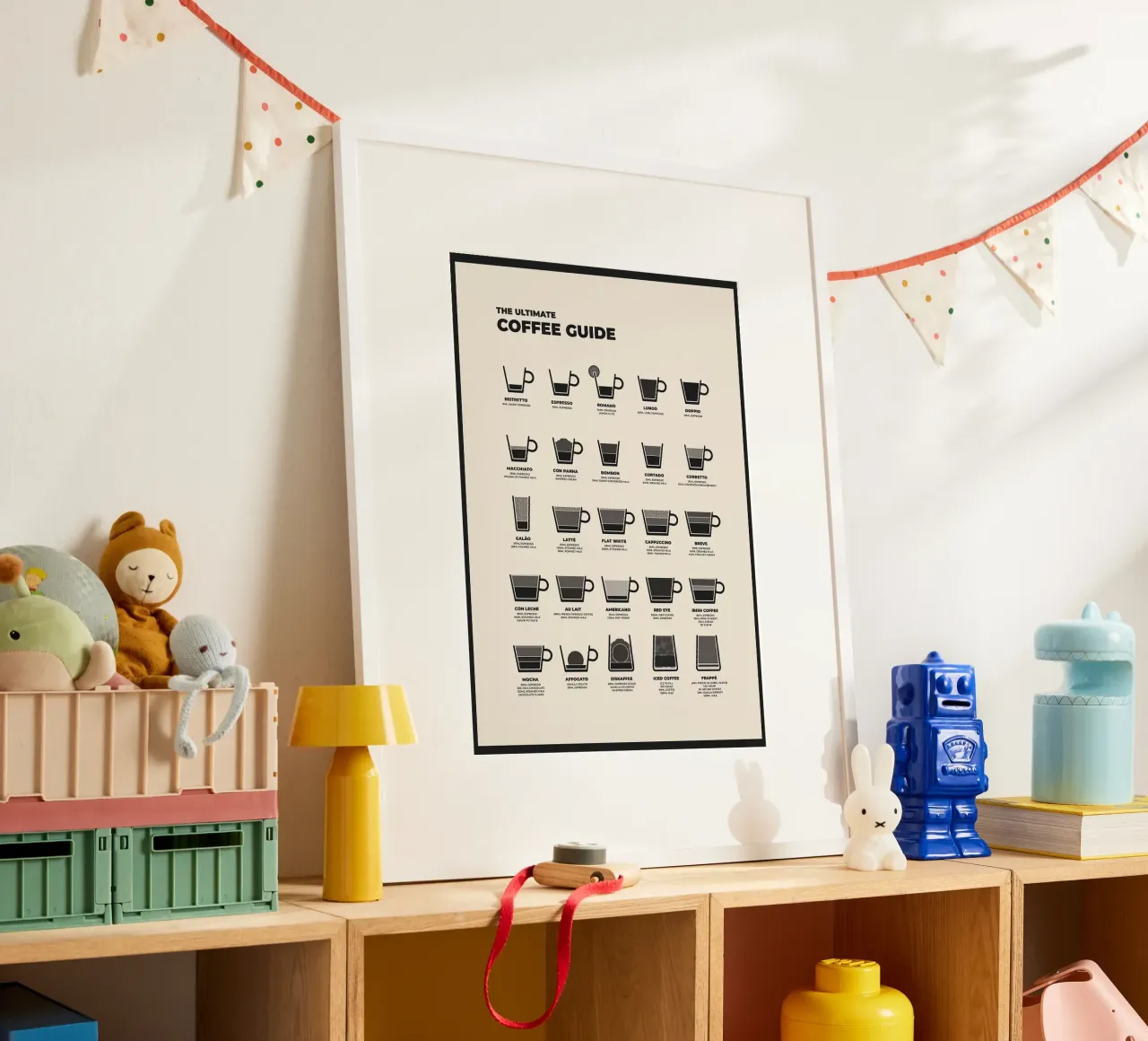 Kaffeeführer Poster von John C Labut