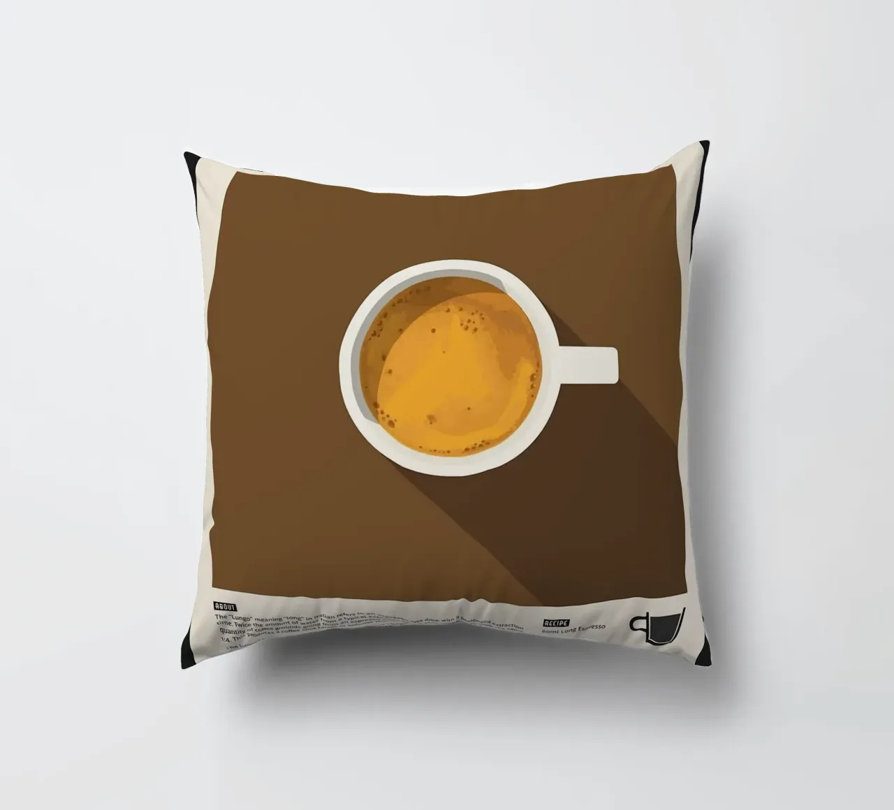 caffè espresso cuscino da John C Labut