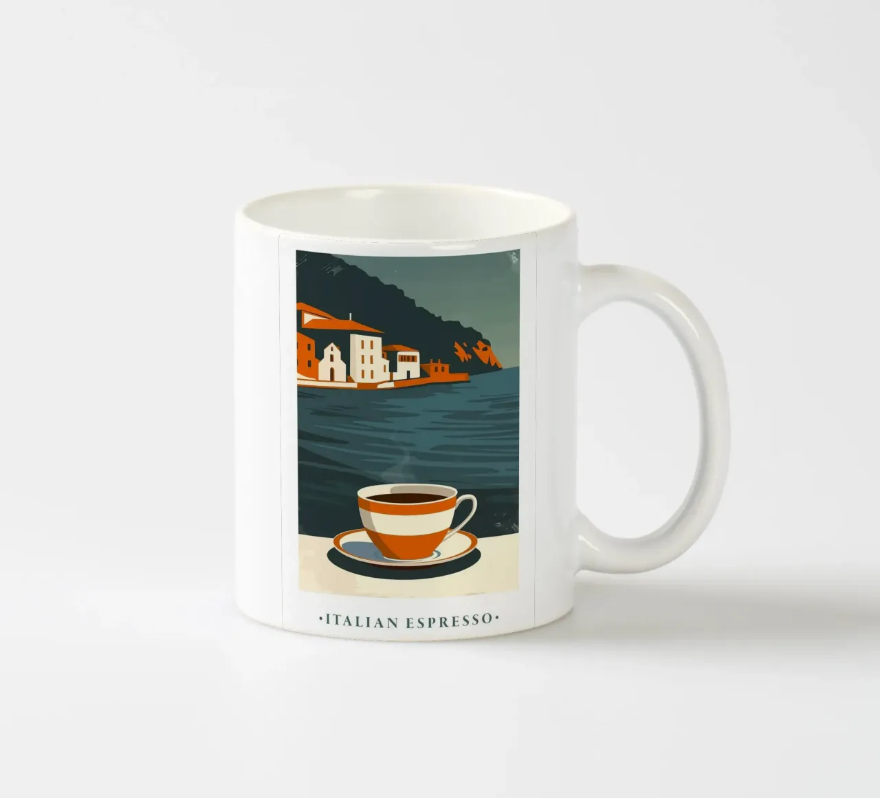 caffè espresso tazza in ceramica da John C Labut