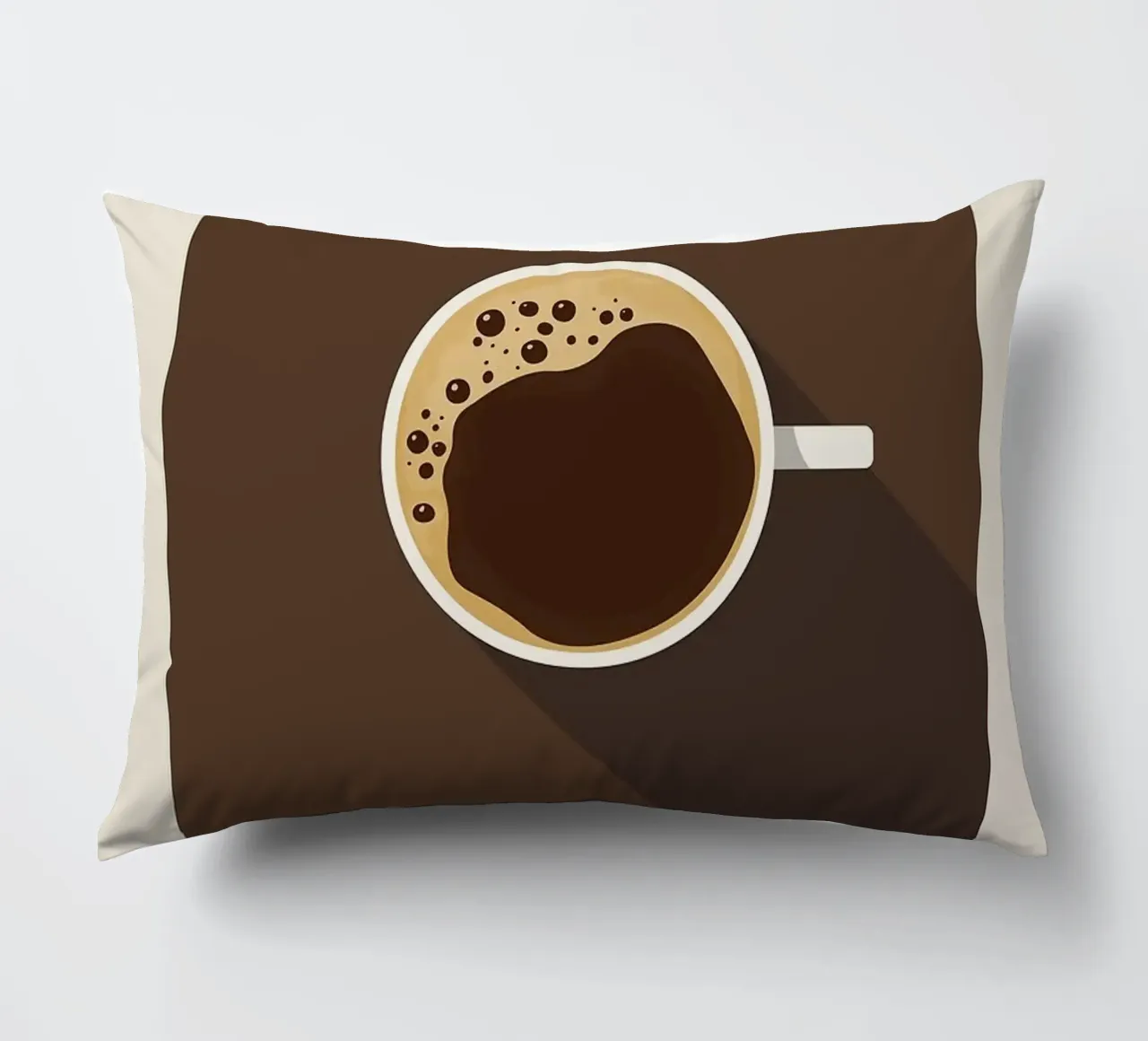 caffè dell'occhio rosso cuscino da John C Labut