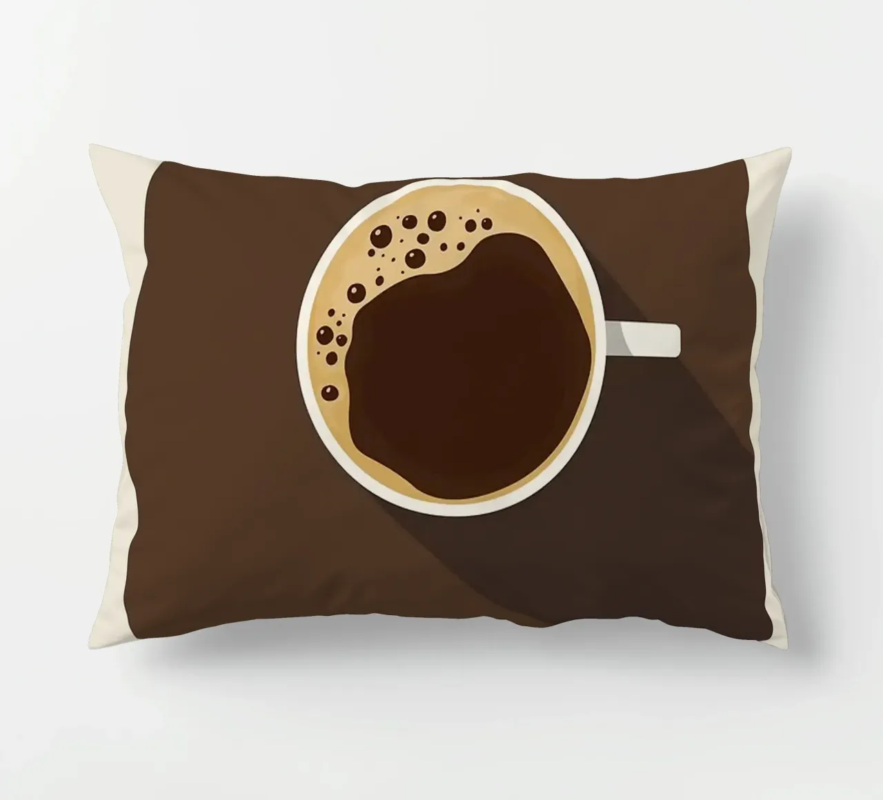 caffè dell'occhio rosso cuscino da John C Labut