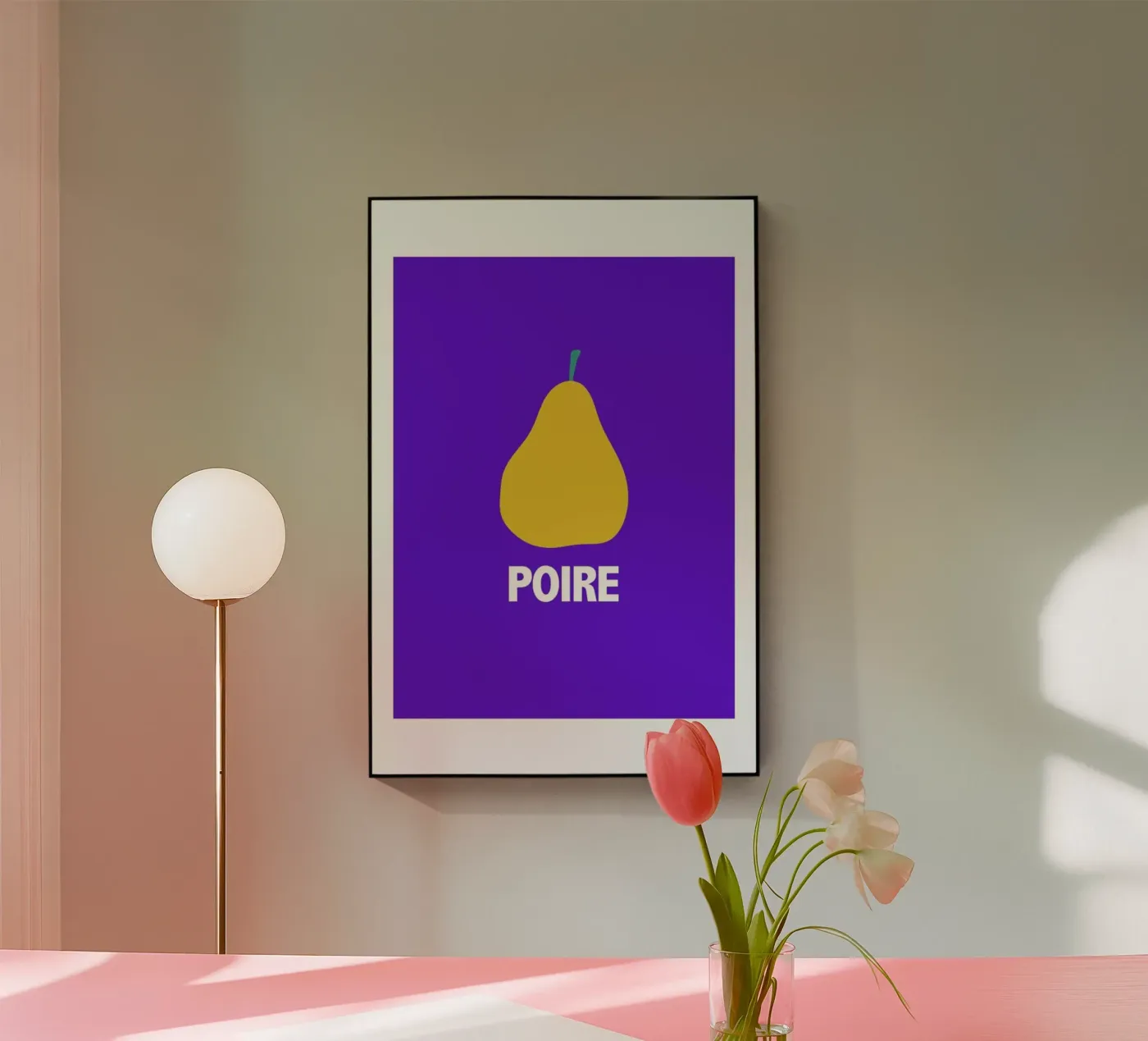 Poire Blue plexiglass da Mottos by Sinan Saydik