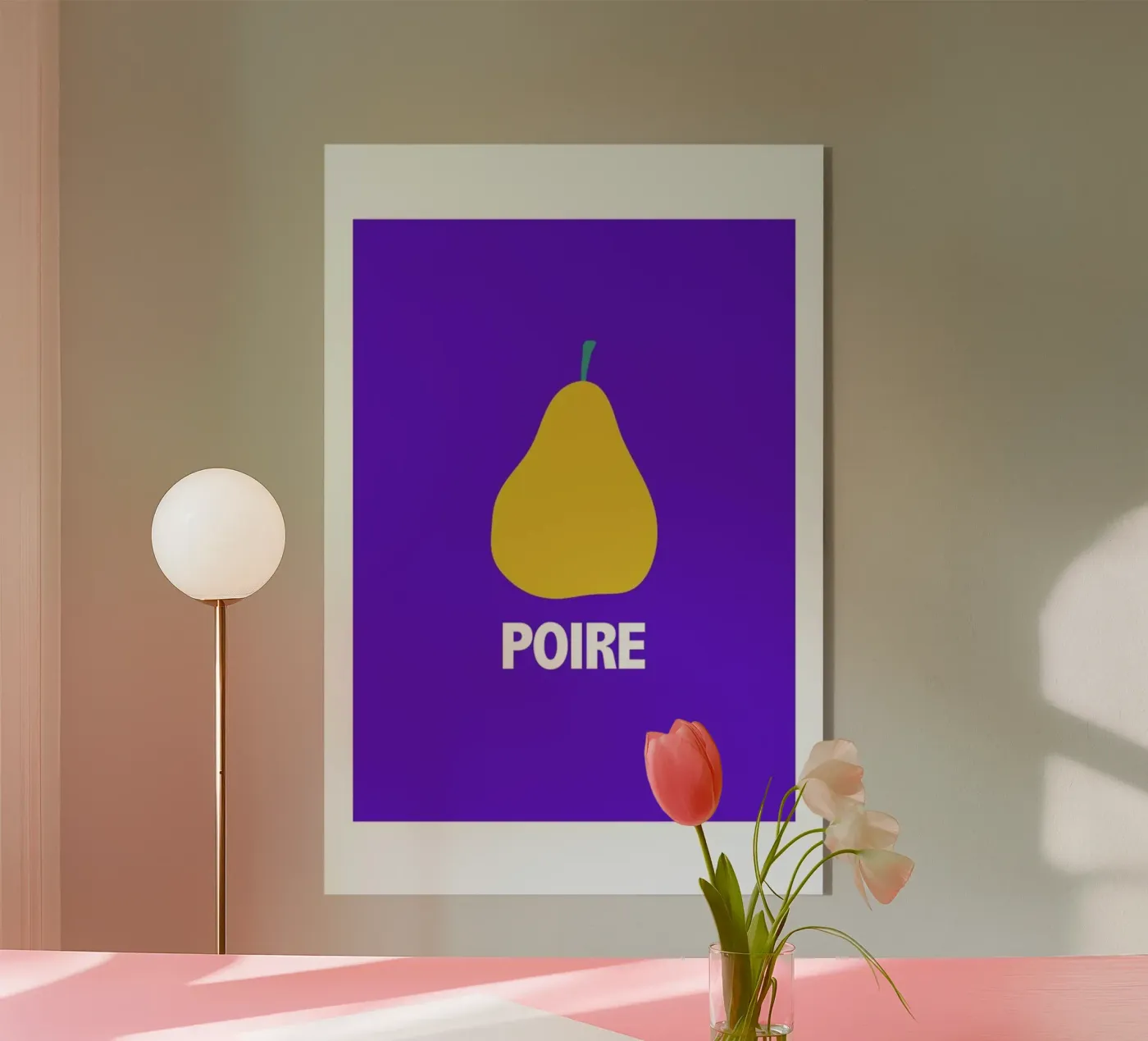 Poire Blue plexiglass da Mottos by Sinan Saydik