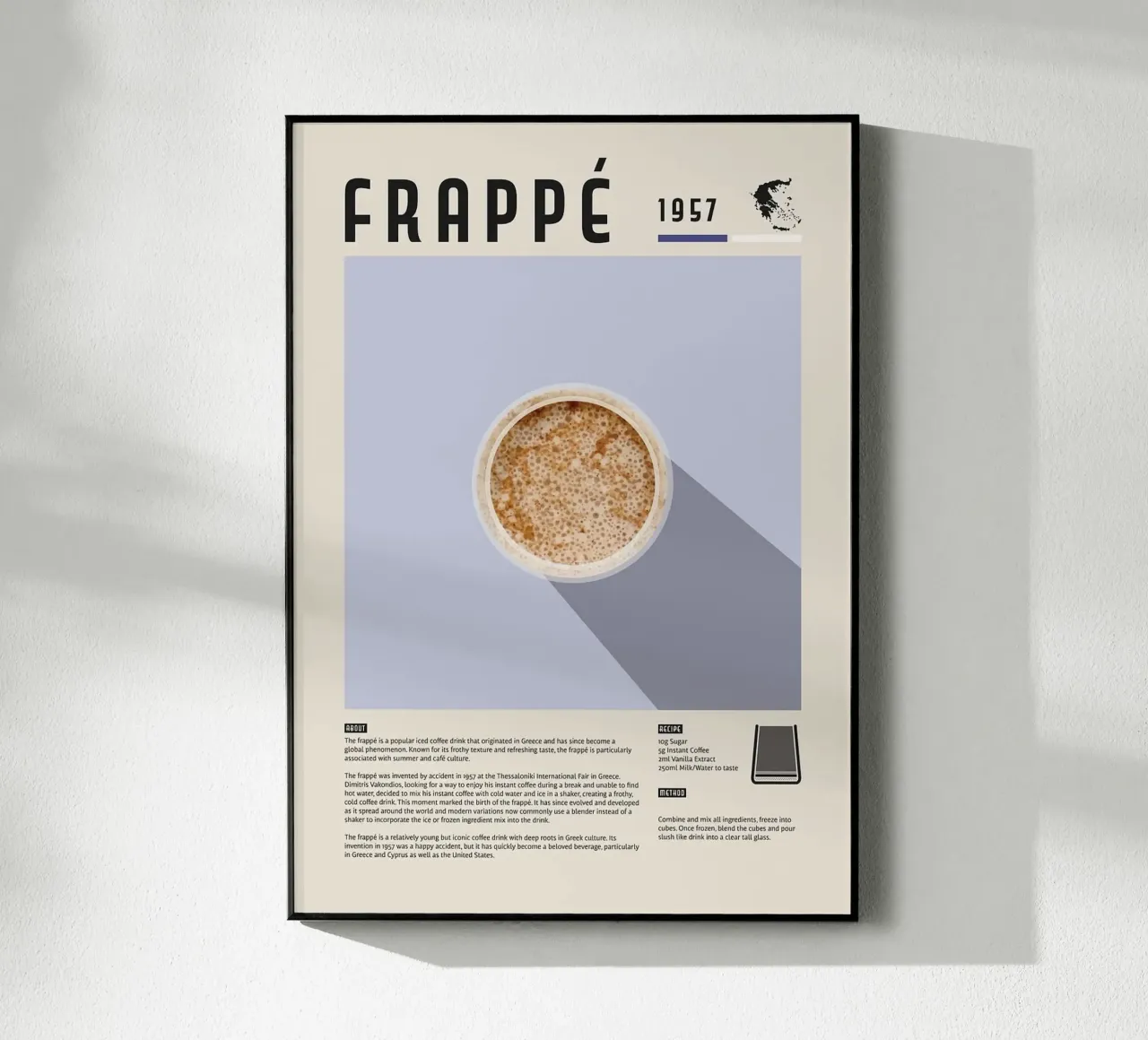 caffè freddo frappé plexiglass da John C Labut