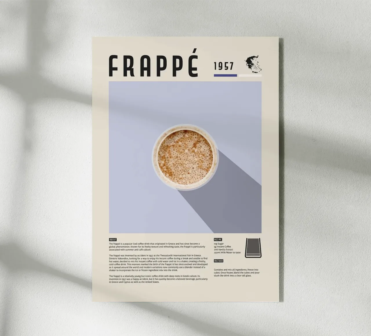 caffè freddo frappé plexiglass da John C Labut