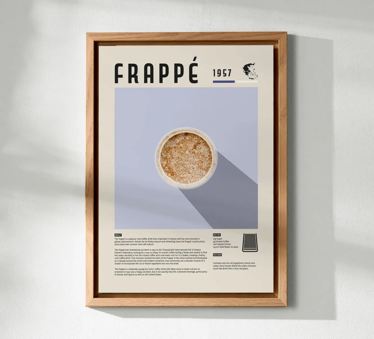 caffè freddo frappé alluminio dibond da John C Labut