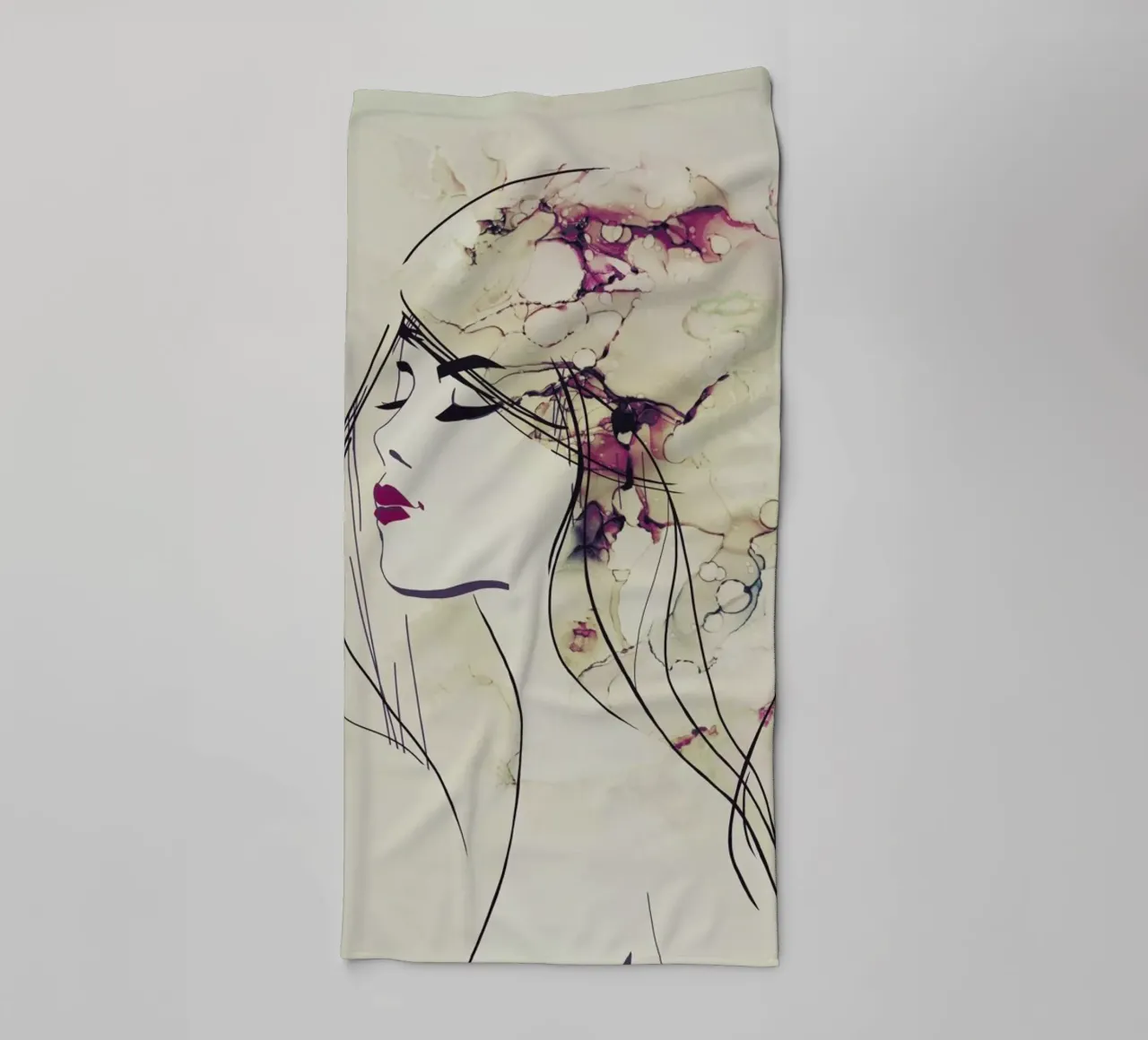 Ladylike towel by Sabrina Ziegenhorn