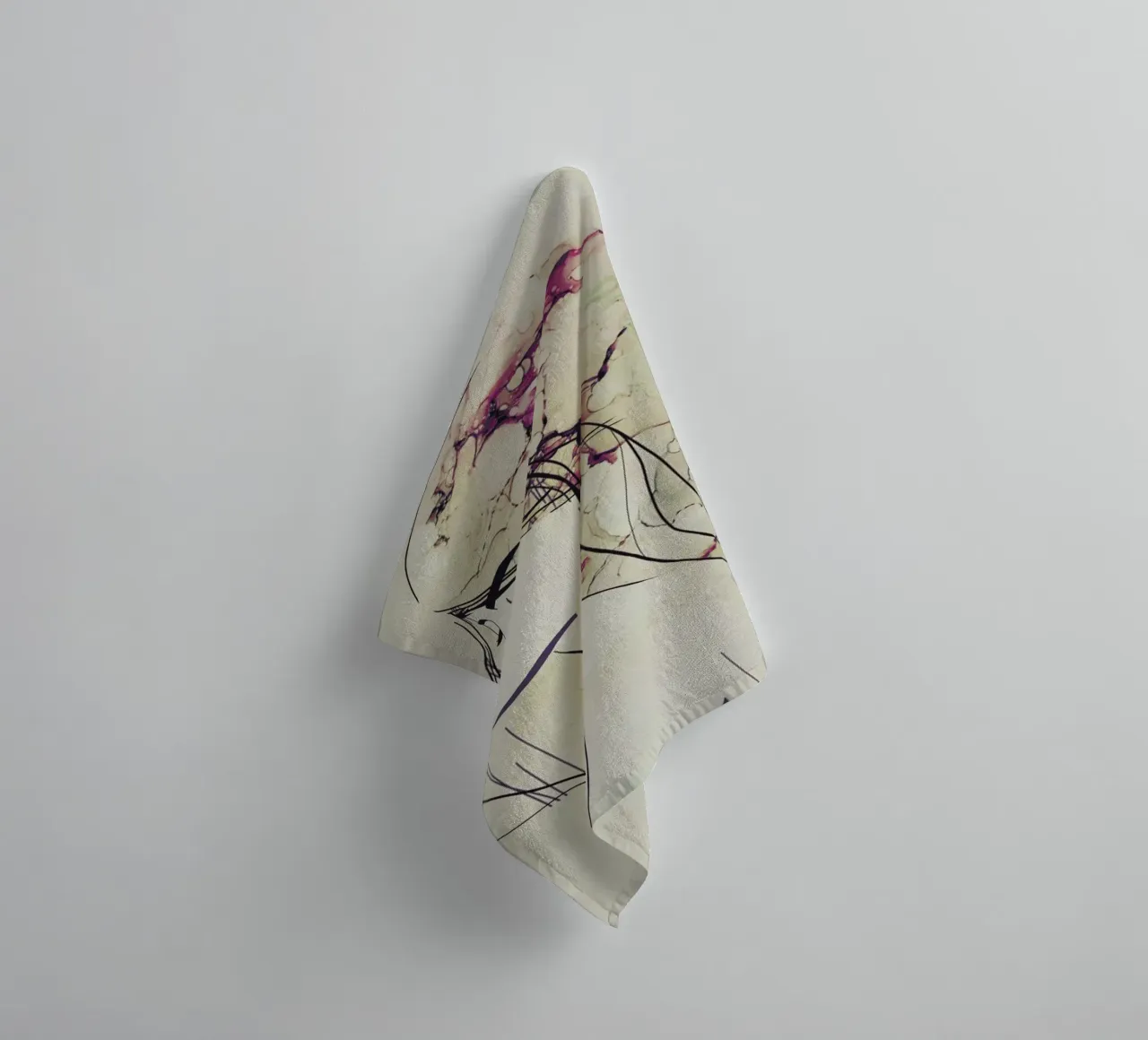 Ladylike towel by Sabrina Ziegenhorn