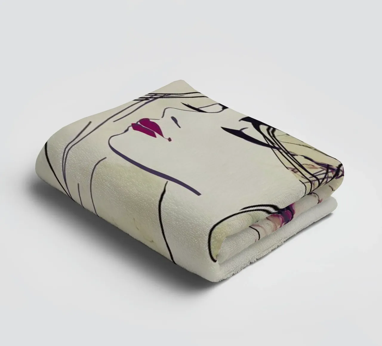 Ladylike towel by Sabrina Ziegenhorn