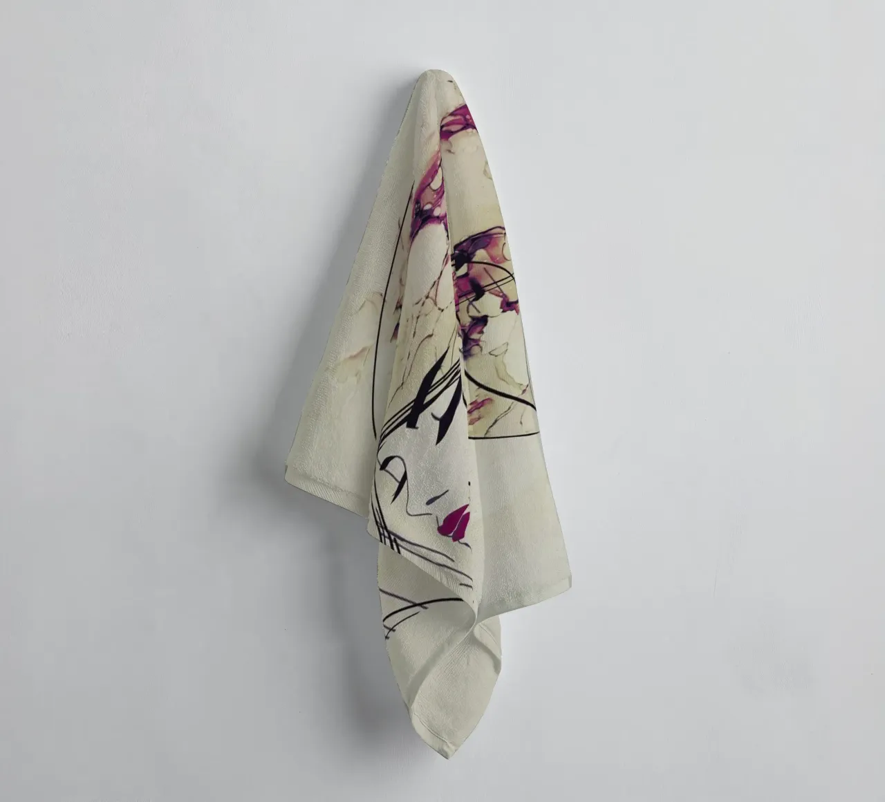 Ladylike towel by Sabrina Ziegenhorn