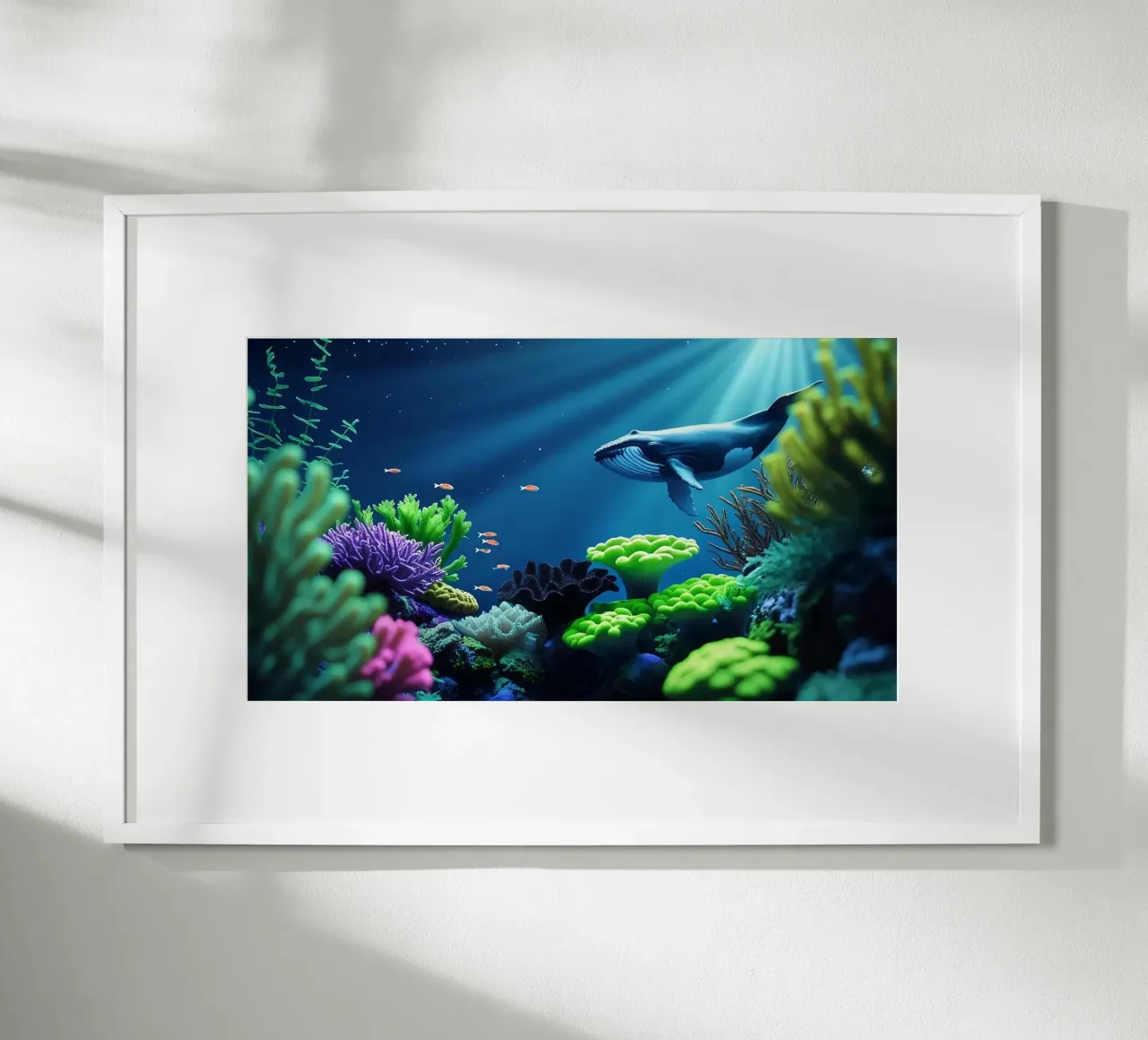 ✨🐳 Humpback Whale ✦ Silent Passage (1) 🌙 poster by LUMAQUA STUDIO