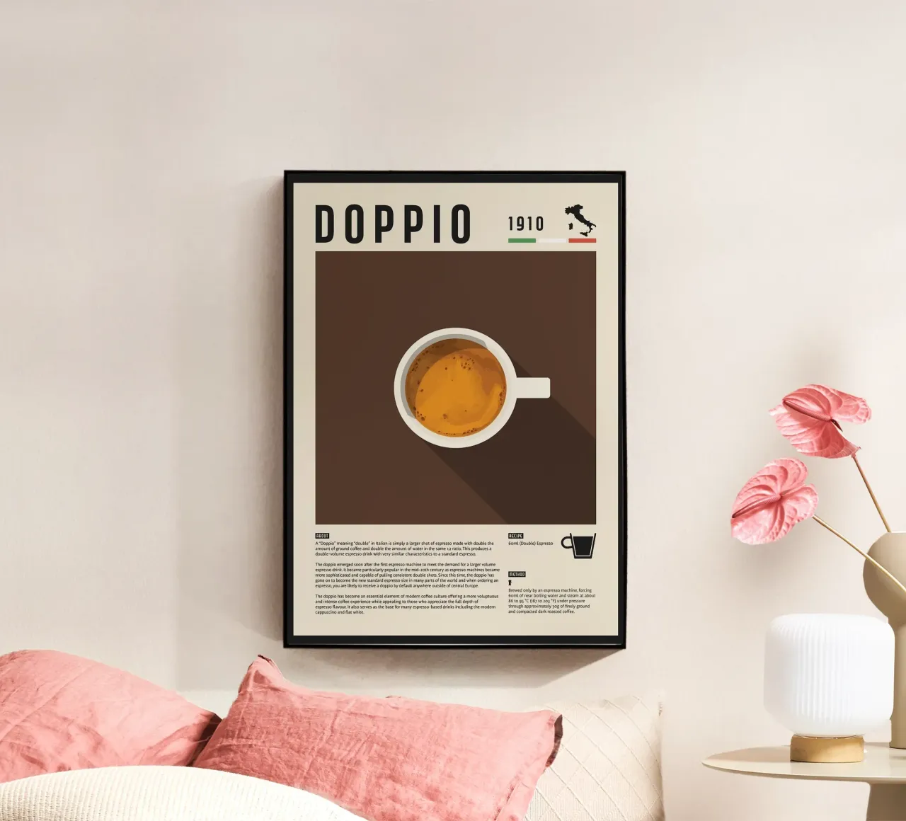 doppelter Kaffee Acryl-Glas von John C Labut