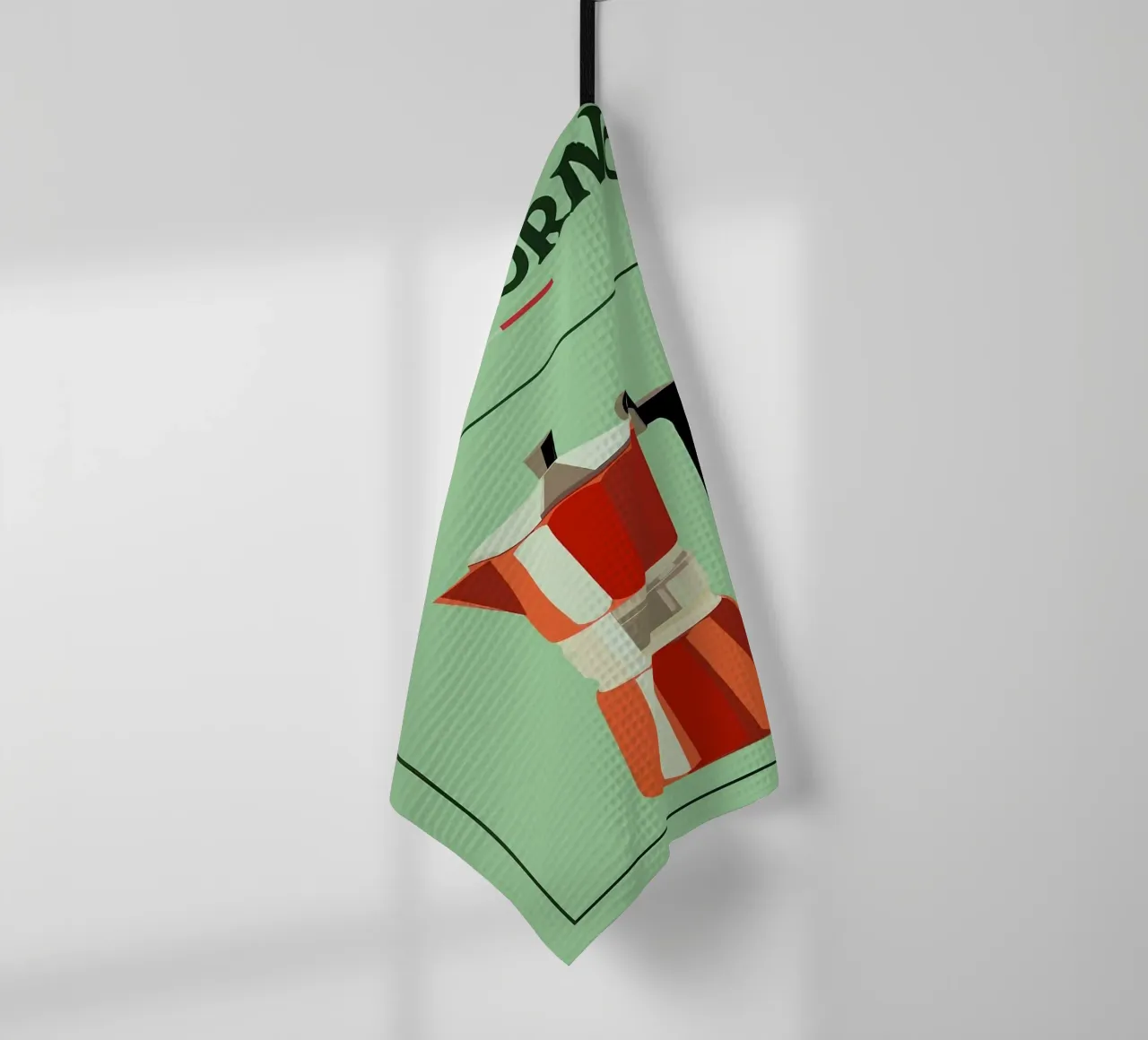poster caffè retrò canovaccio da cucina da John C Labut