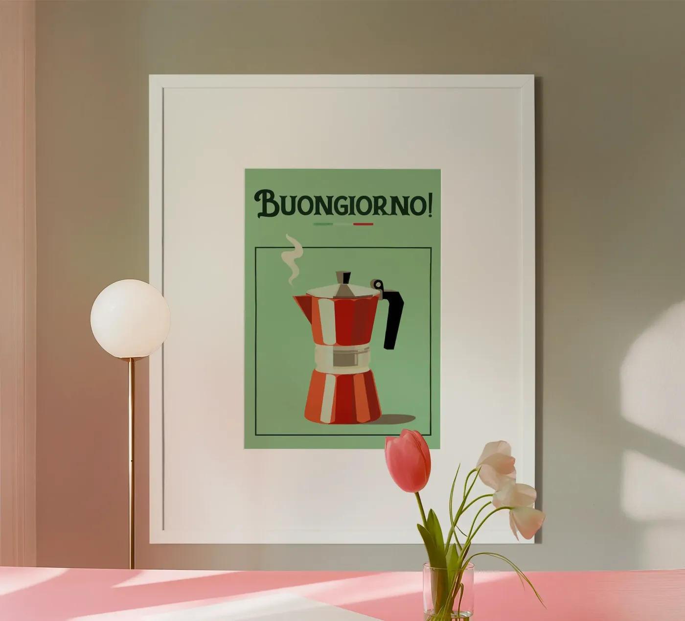 retro coffee poster poster da John C Labut