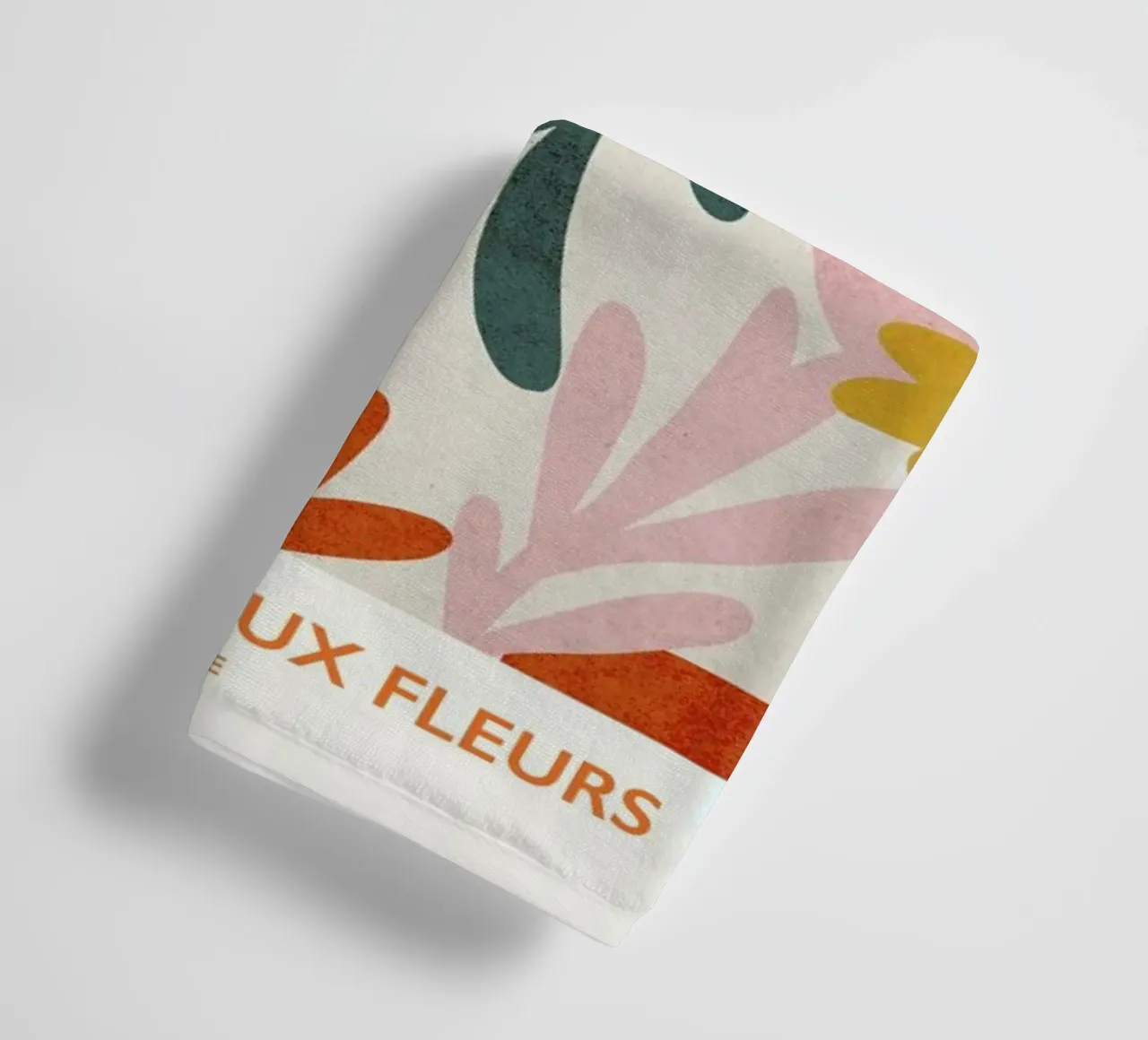 Le Marché aux Fleurs II towel by Pure