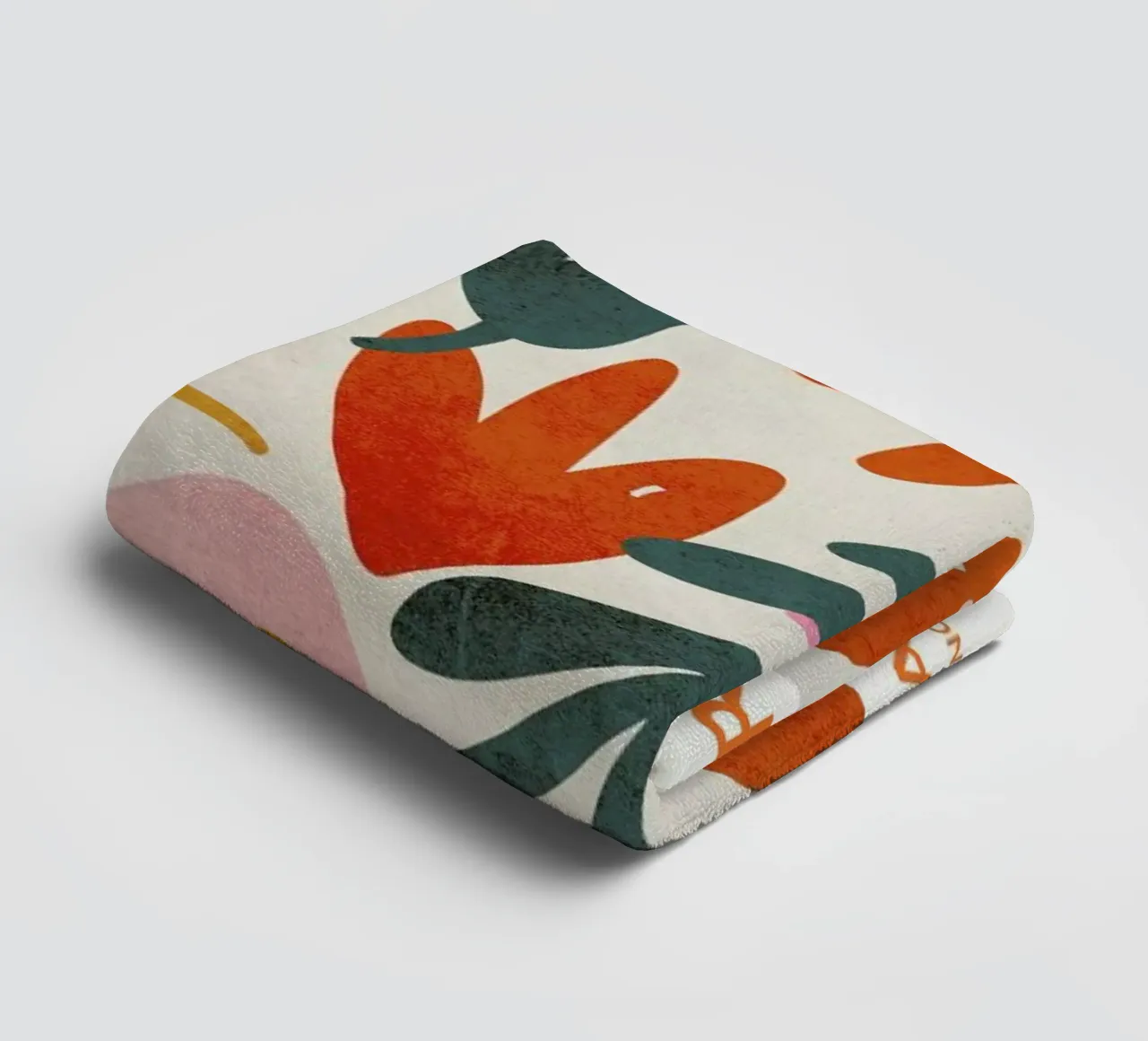 Le Marché aux Fleurs II towel by Pure