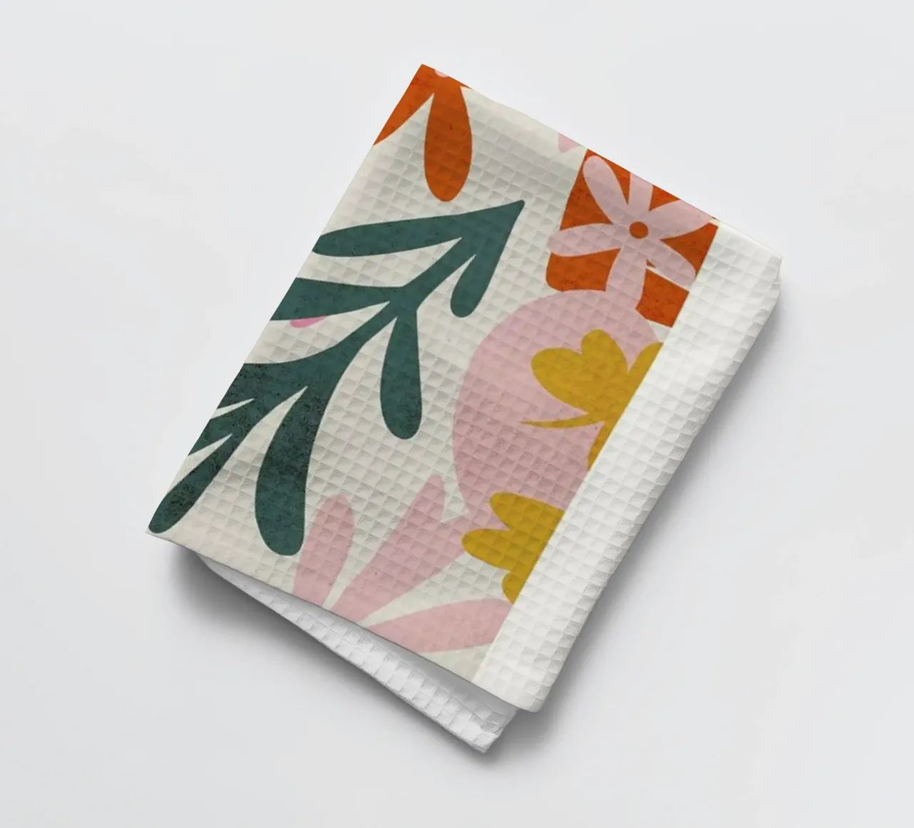 Le Marché aux Fleurs II tea towel by Pure