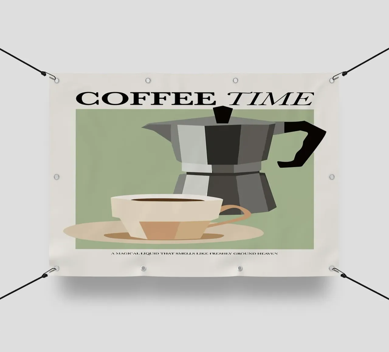tazza da caffè telo in pvc da John C Labut