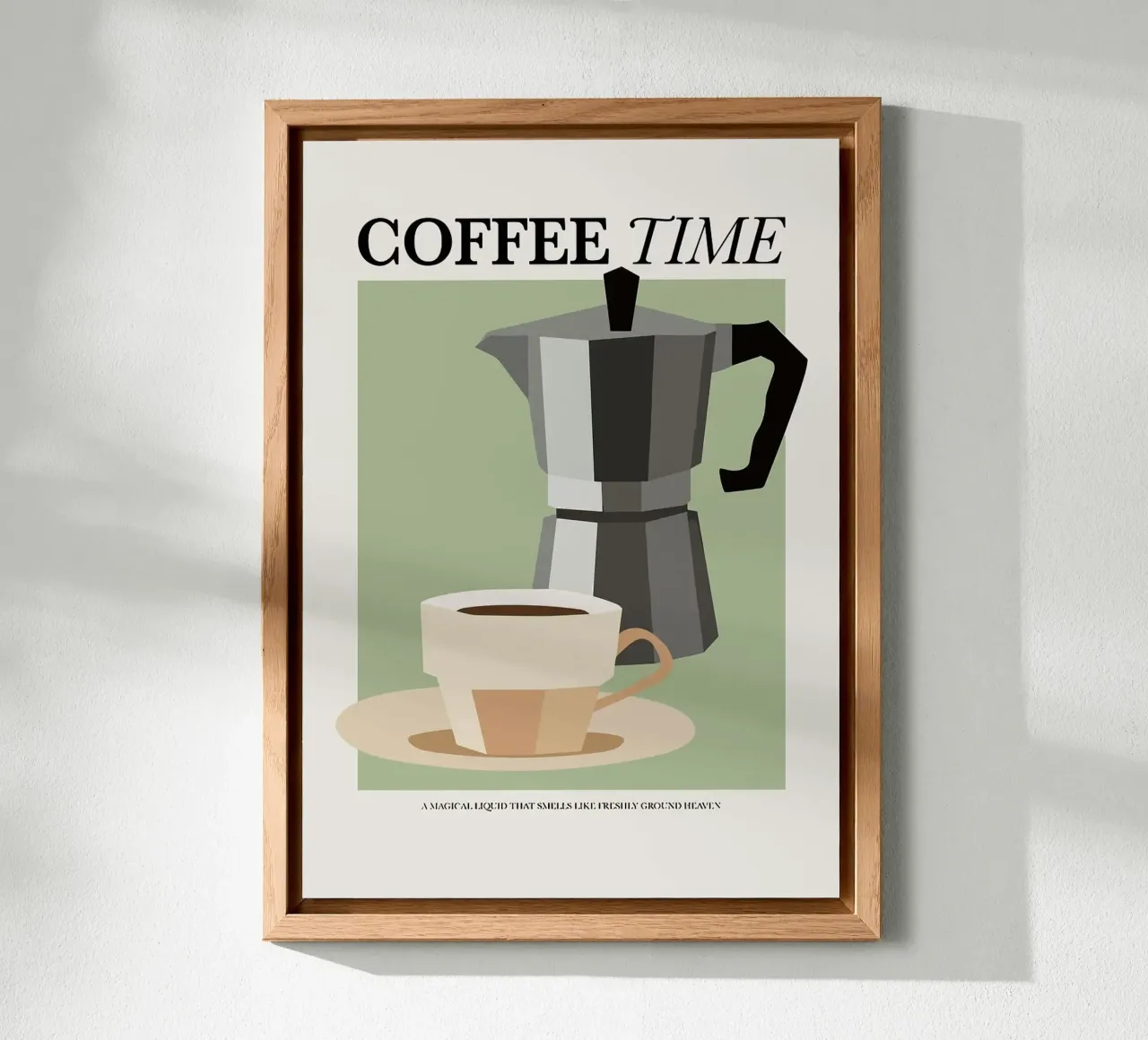 coffee cup alu-dibond by John C Labut