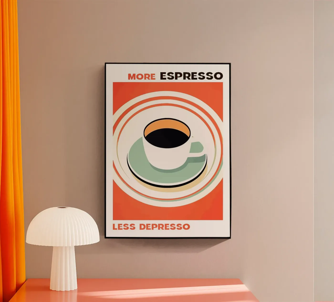 coffee espresso plexiglass da John C Labut