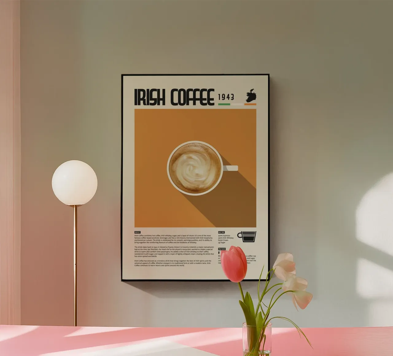 caffè irlandese plexiglass da John C Labut