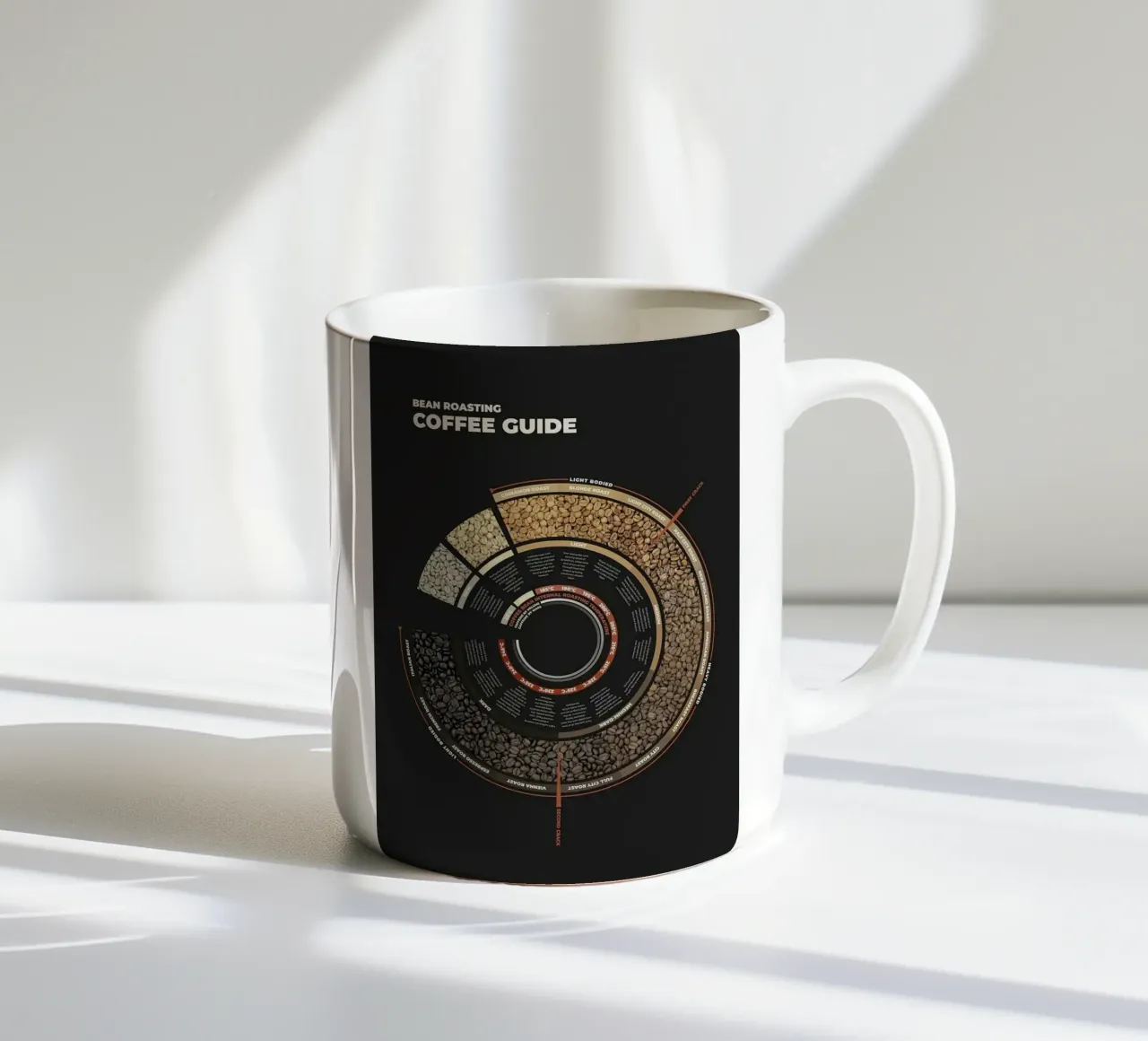 caffè in grani tazza in ceramica da John C Labut