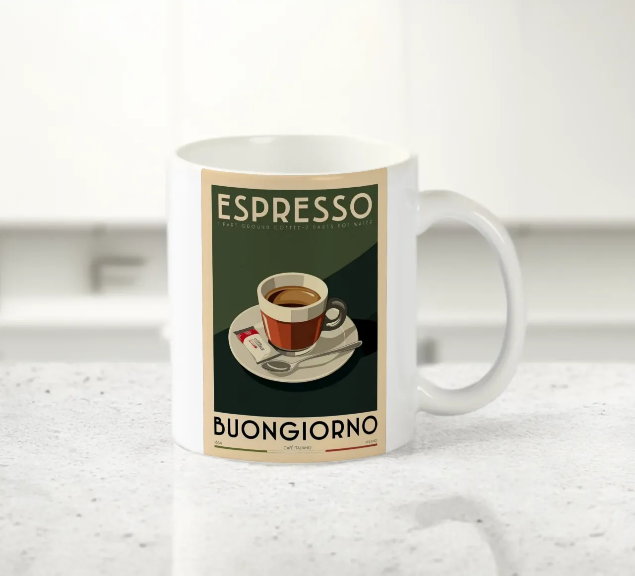 espresso coffee tazza in ceramica da John C Labut