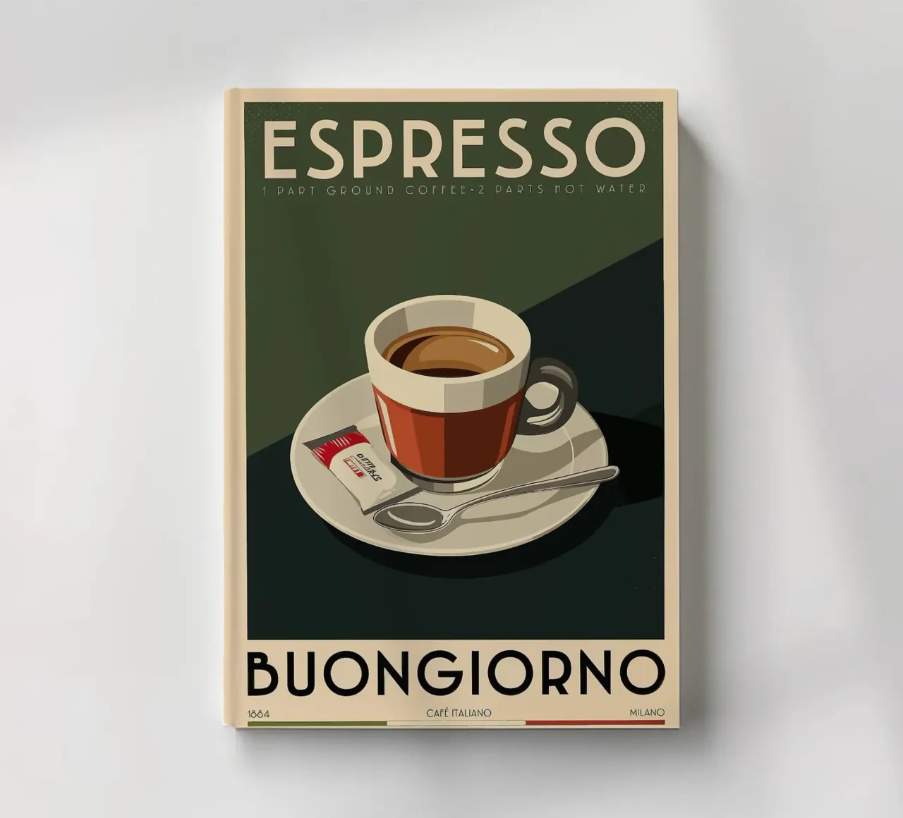 espresso coffee notebook by John C Labut