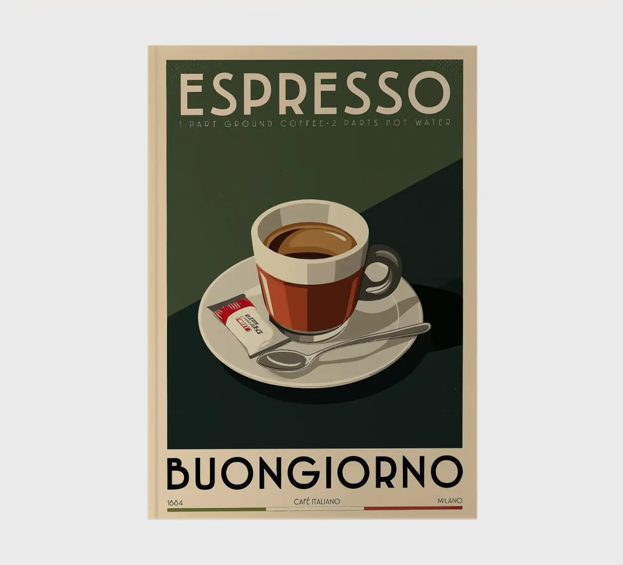 espresso coffee notebook by John C Labut