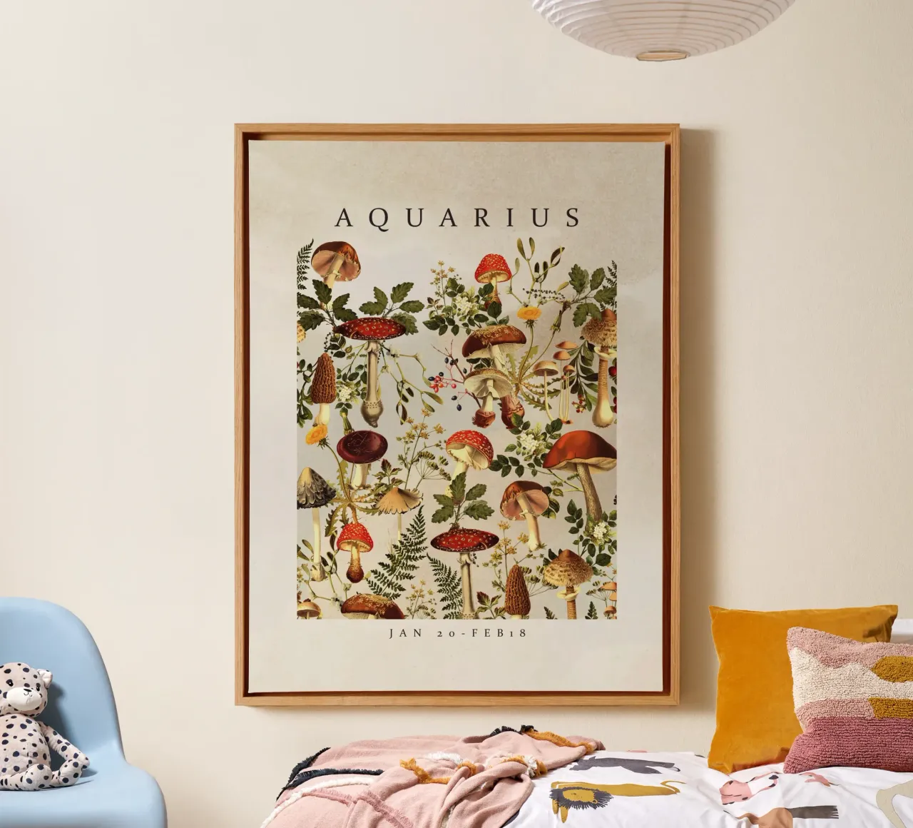 AQUARIUS tela con Cornice a cassetta da burcukorkmazyurek
