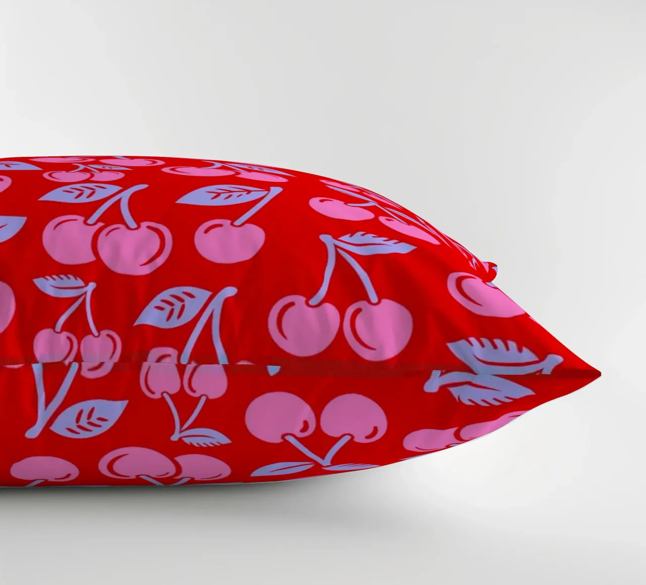 Ciliegie Rosso Blu e Rosa cuscino da SilverPegasus