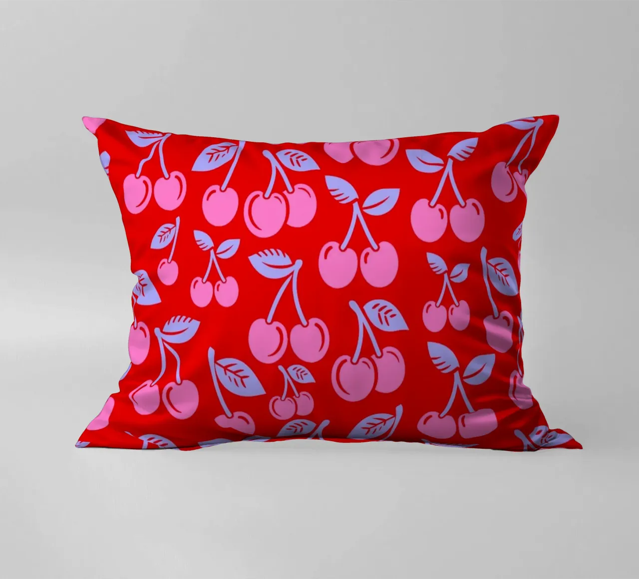 Ciliegie Rosso Blu e Rosa cuscino da SilverPegasus