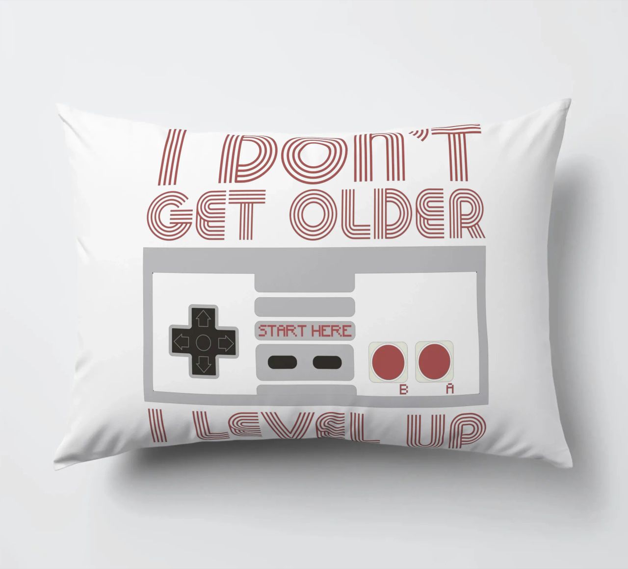 I don't get older, I level up cuscino da edsonramosart