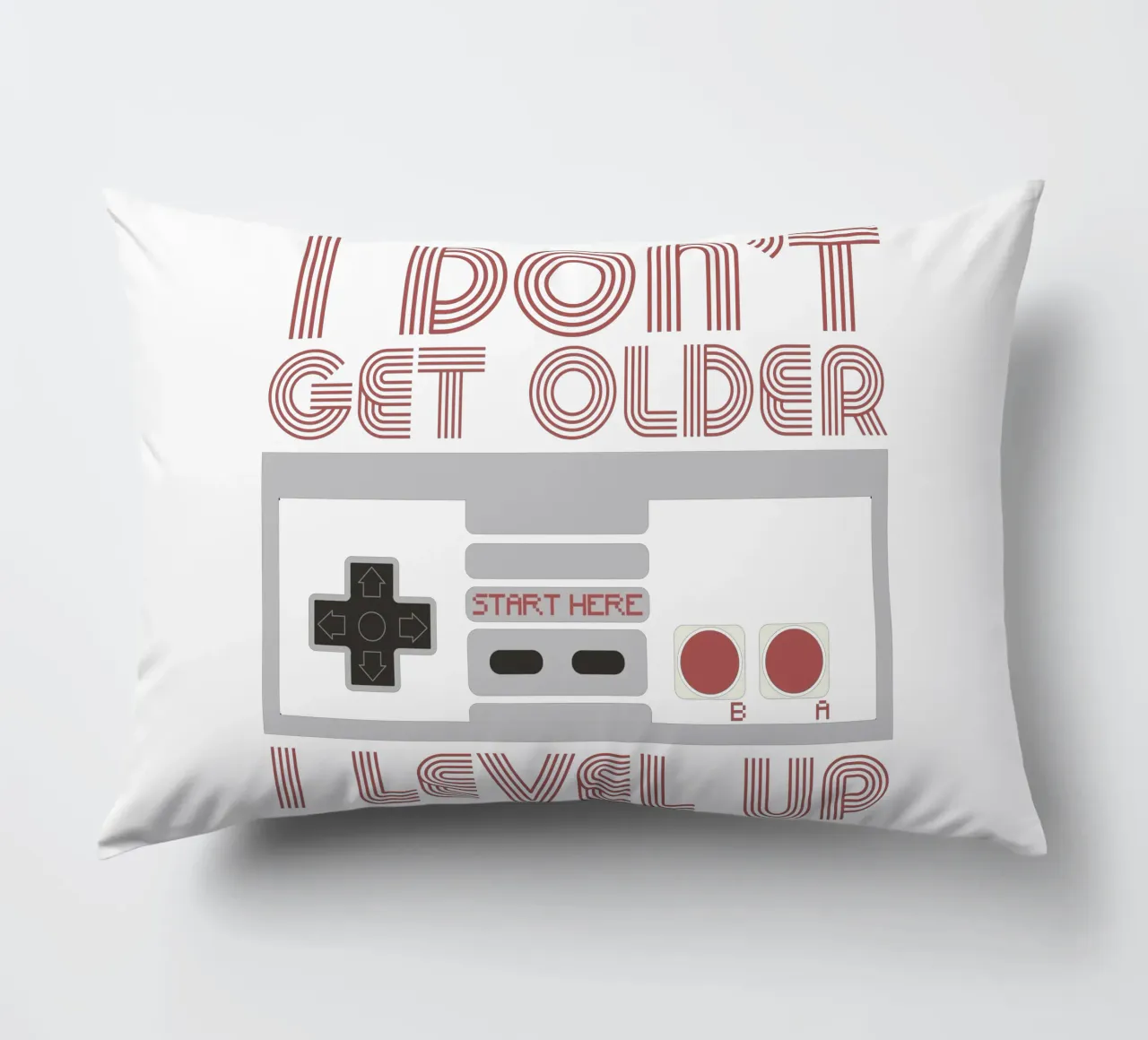 I don't get older, I level up Kissen von edsonramosart