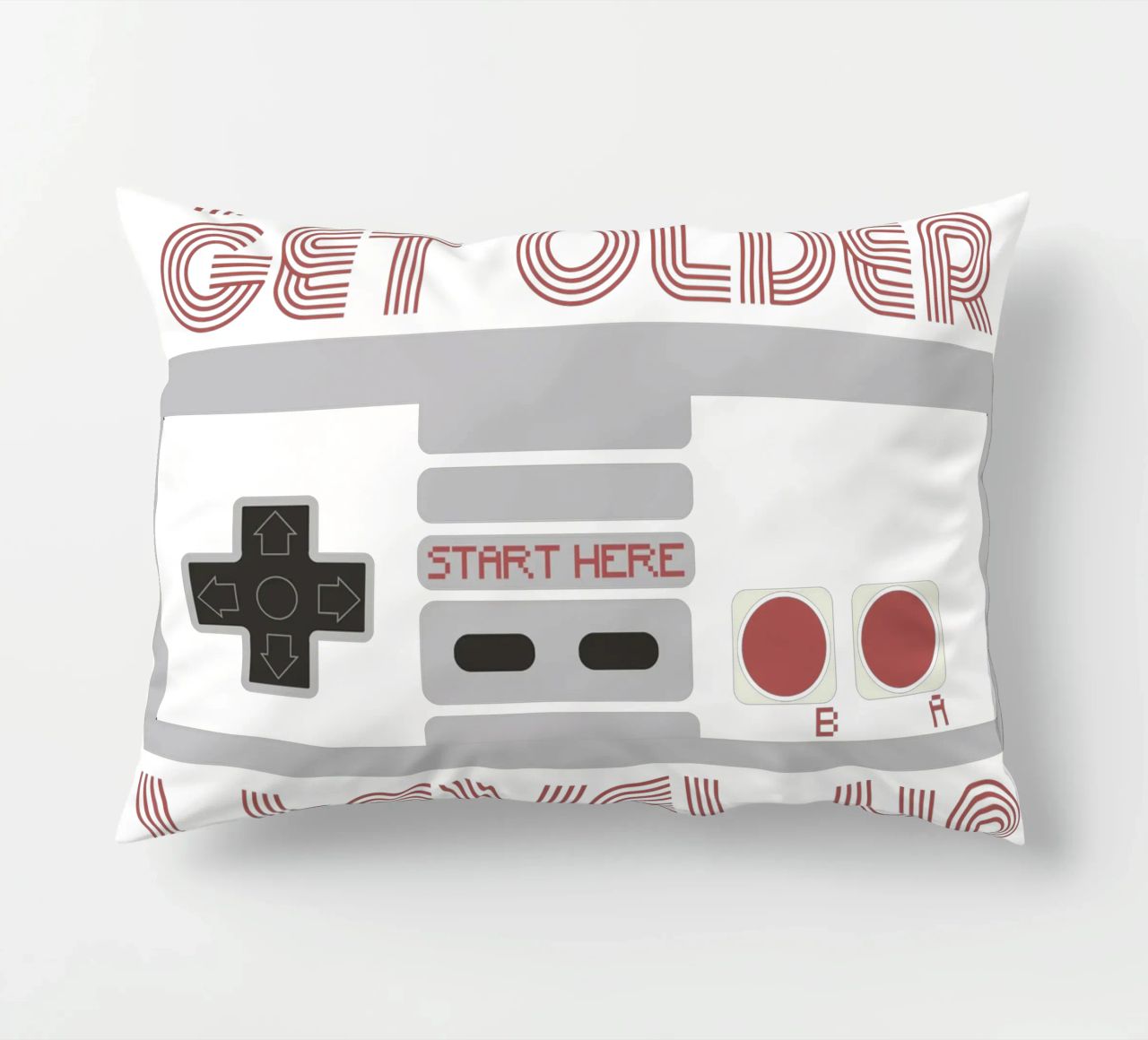 I don't get older, I level up cuscino da edsonramosart