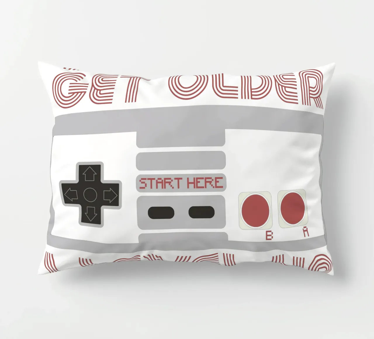 I don't get older, I level up cuscino da edsonramosart