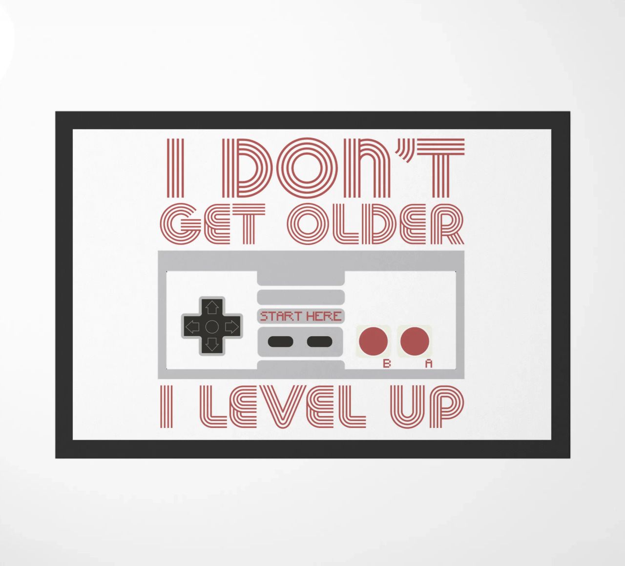 I don't get older, I level up zerbino da edsonramosart