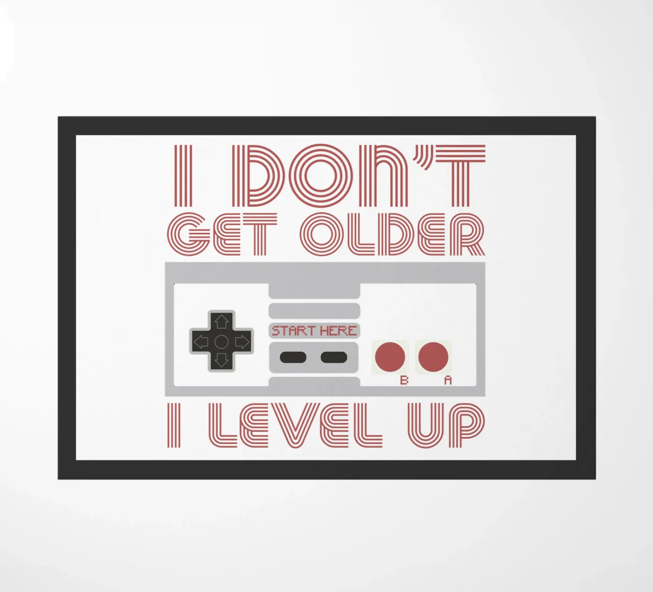 I don't get older, I level up zerbino da edsonramosart