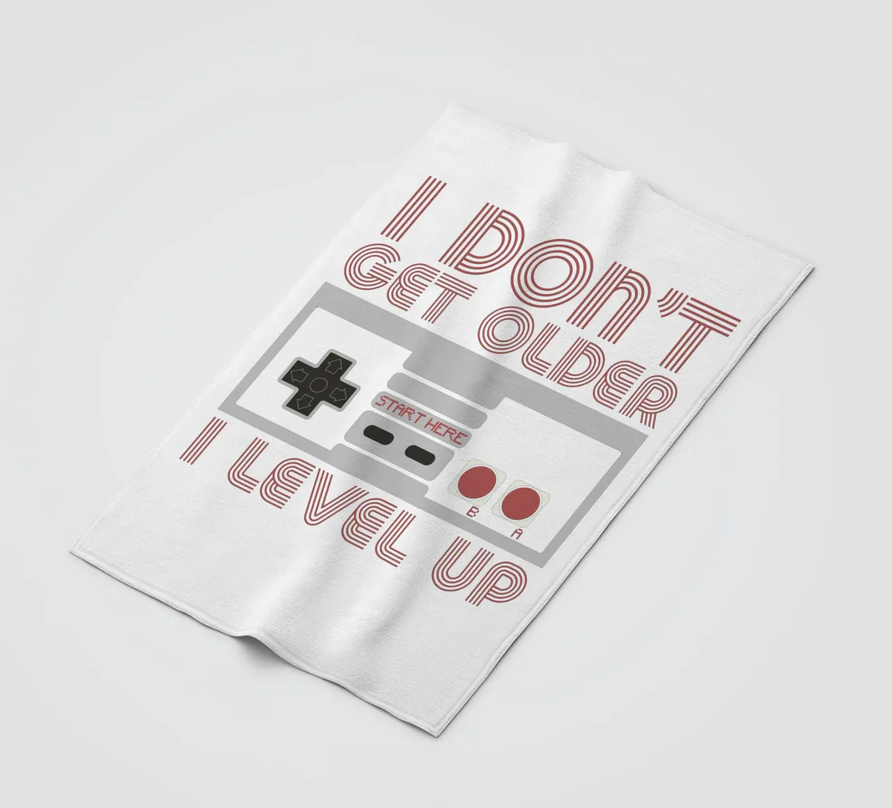 I don't get older, I level up coperta in pile da edsonramosart